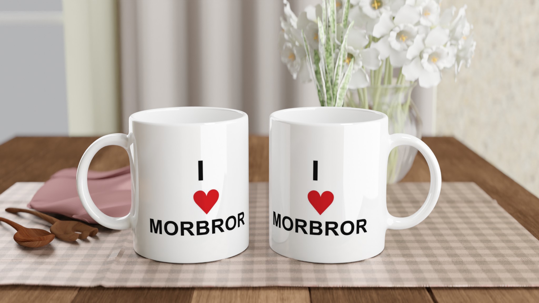 Jag älskar Morbror 11oz Keramisk Mugg – Personlig Present för Familjen i Din Valda Färg 10 15e9362a-5cf2-4c0c-b064-62ed74b7904e