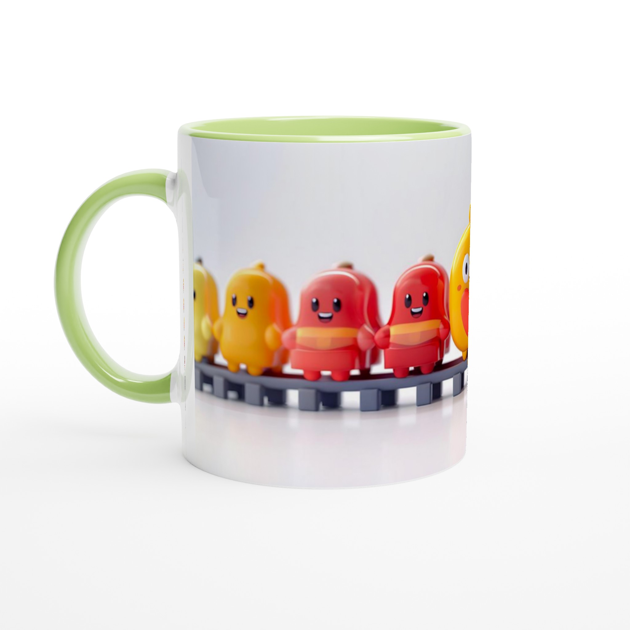Glad färgexplosion 11oz Keramikmugg – Välj din favoritfärg för kaffe, te eller kakao! 3 1621391c-d0df-4be5-a751-0534c4652e46