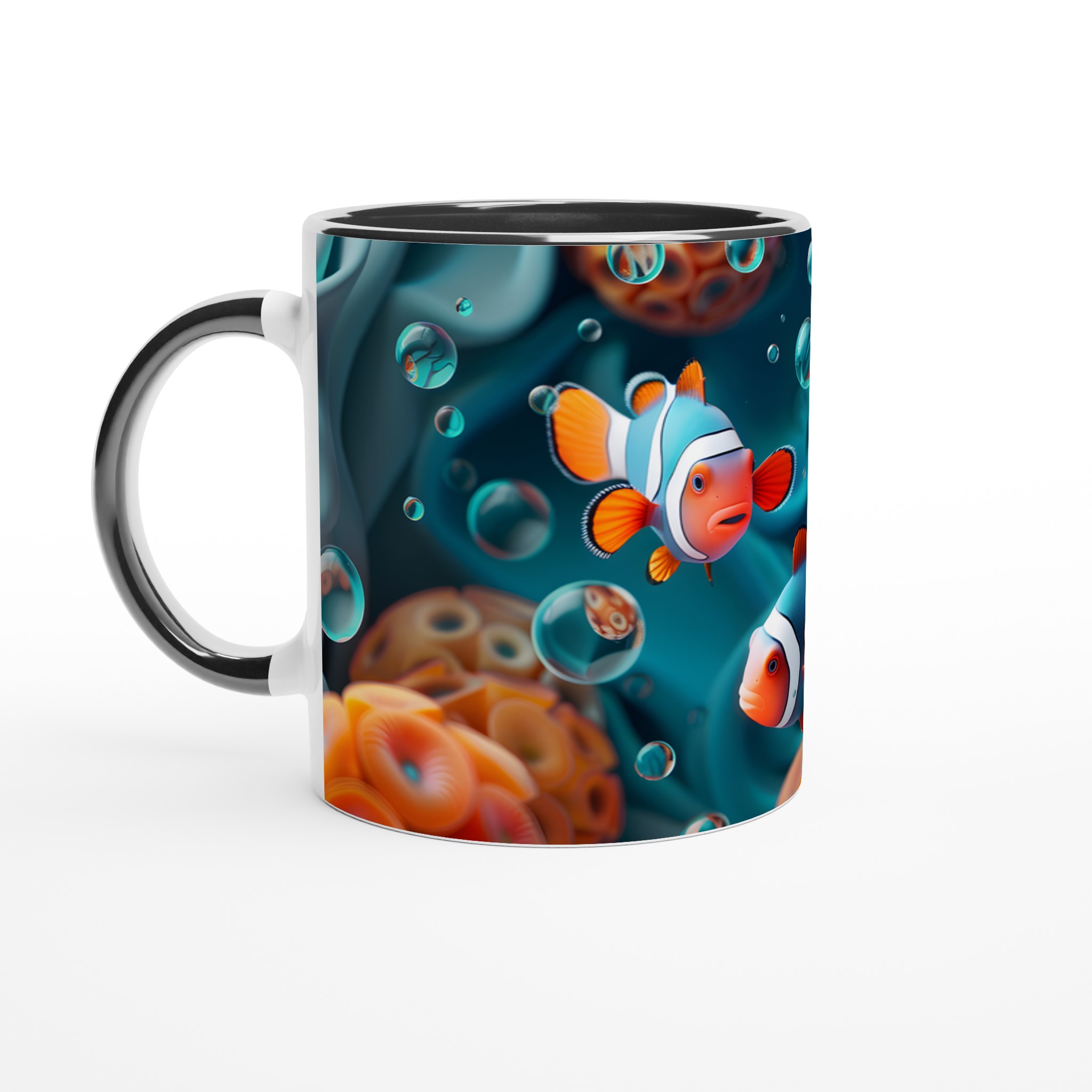 Marin Dröm 11oz Keramisk Mugg – Färgglad Klovfisk Design i Flera Färger 7 164731d6-021e-47e6-b1e1-037e3b50e6ab