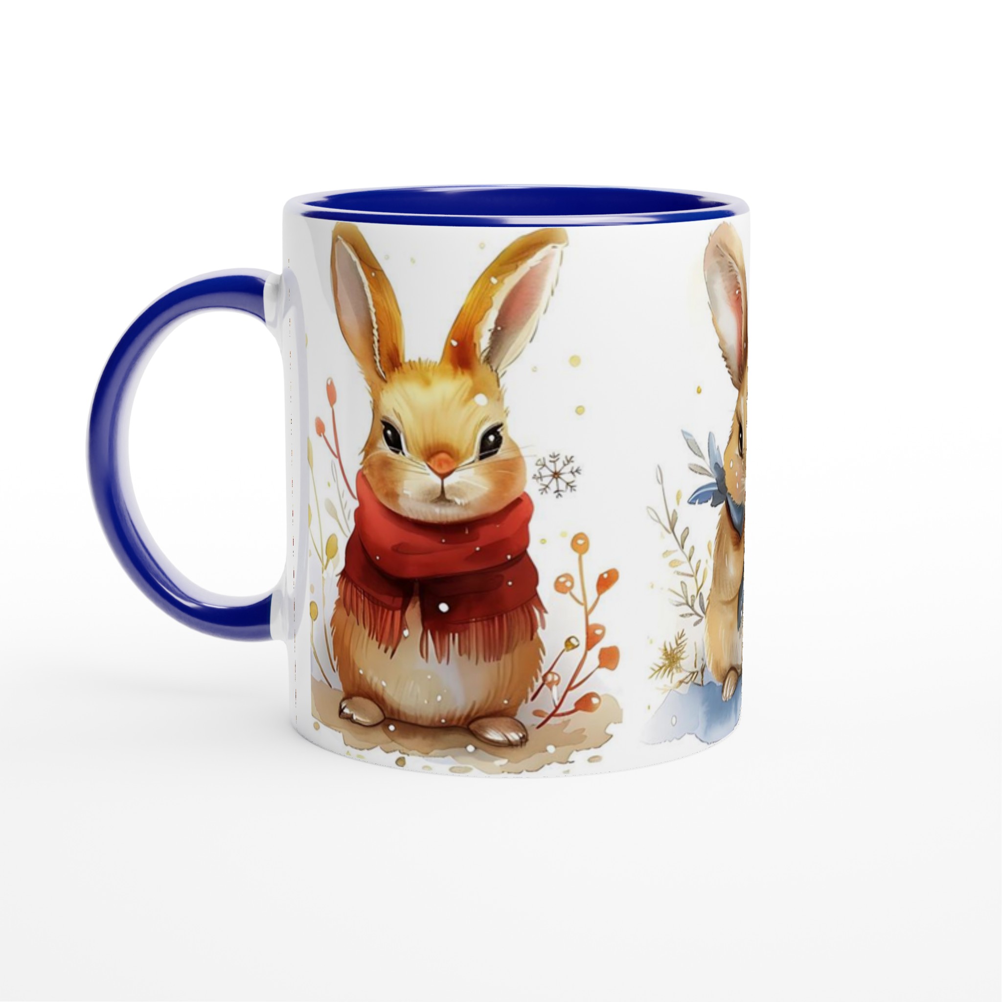 Mysiga Vinterkaniner 11oz Keramisk Mugg – Välj bland 7 Livfulla Färger för Din Favoritdesign! 4 169299ca-1ed7-4e71-b3b7-45c7b771573f