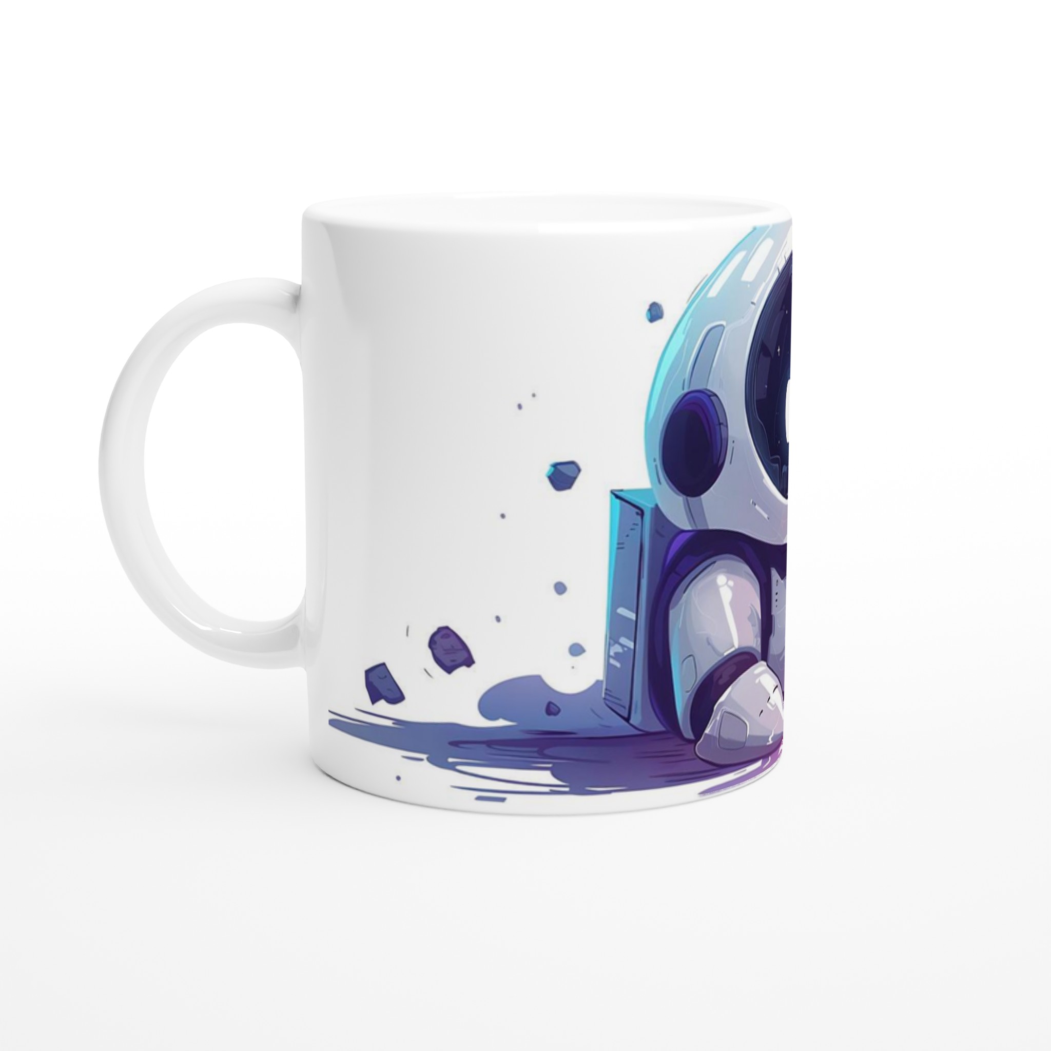 Cosmic Cutie Robot Mugg - Unik Keramisk Mugg med Astronautdesign i 7 Färger 1 16a5c83f-4a07-40e0-8192-de0825e20f45