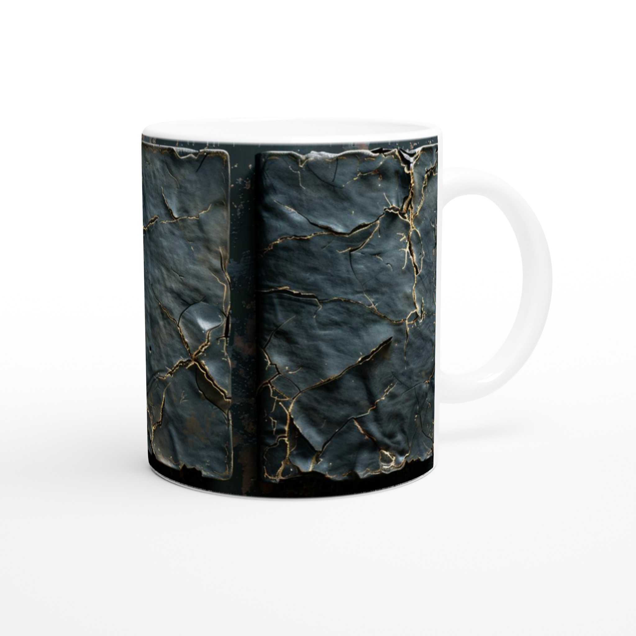 Guldådrad Mörk Abstrakt 11oz Keramikmugg – En touch av mystisk elegans för din favoritdryck 9 16bcb423-34fc-470b-8f5c-1d5b13fd55c5