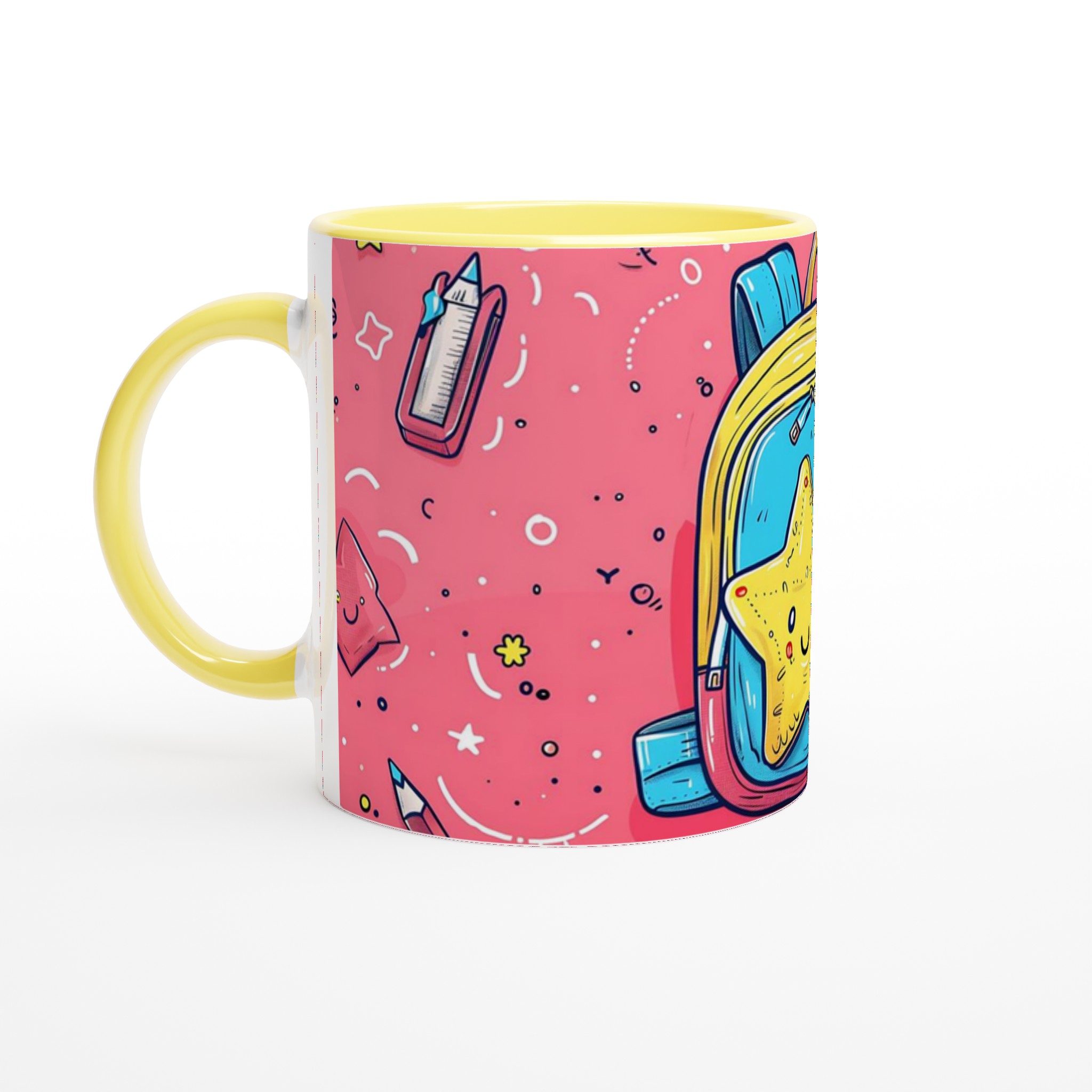 Stjärnklar Skolstart! 11oz Keramisk Mugg för Små Hjältar – Välj bland 7 Lekfulla Färger 5 16ebd0d1-bdda-4692-bc86-30632a6fbcbc