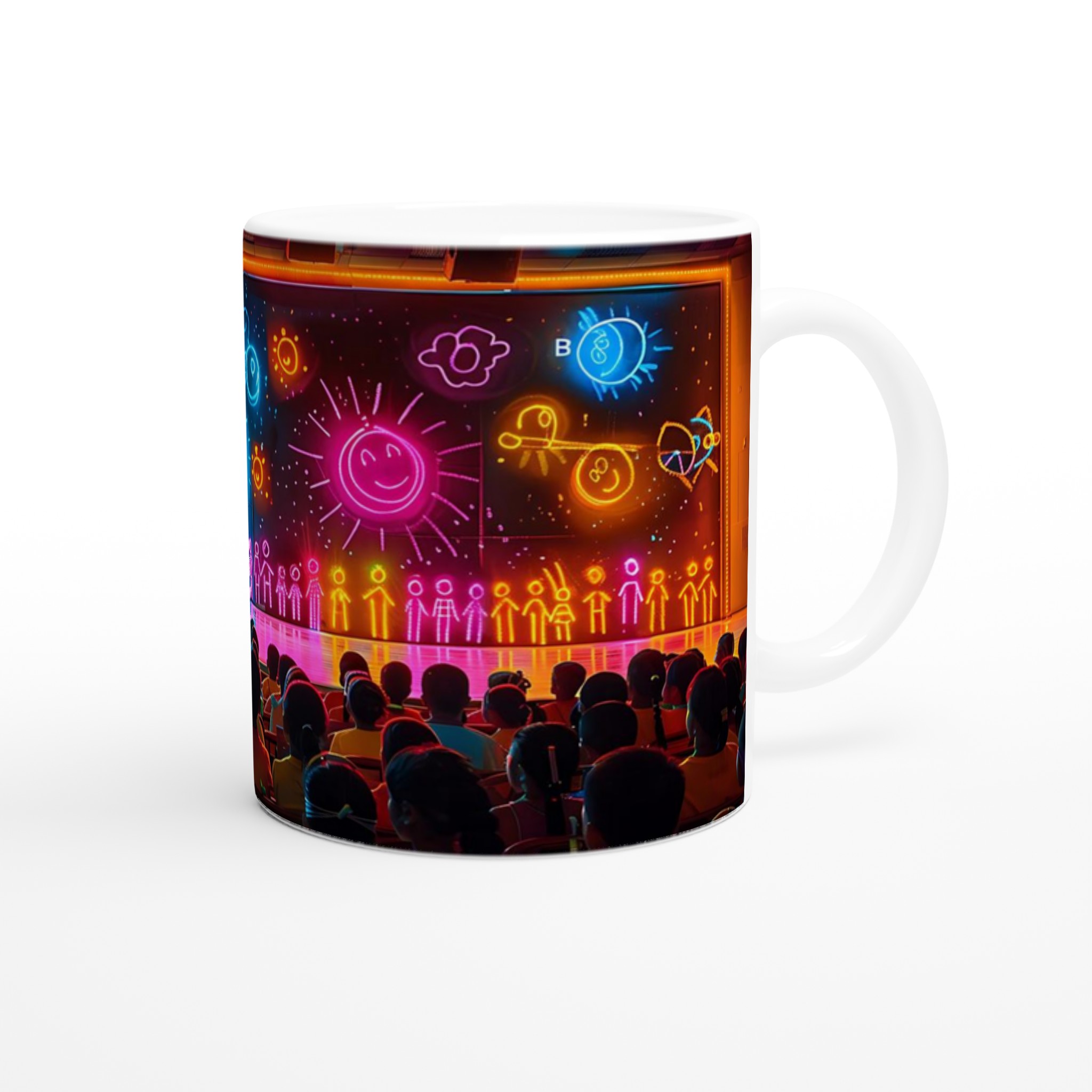 Neon-Glam Keramikmugg – Din Favoritdryck i Strålande Färger, 11 oz 9 17194093-90fa-4a2f-a501-48c7f4eb16b4