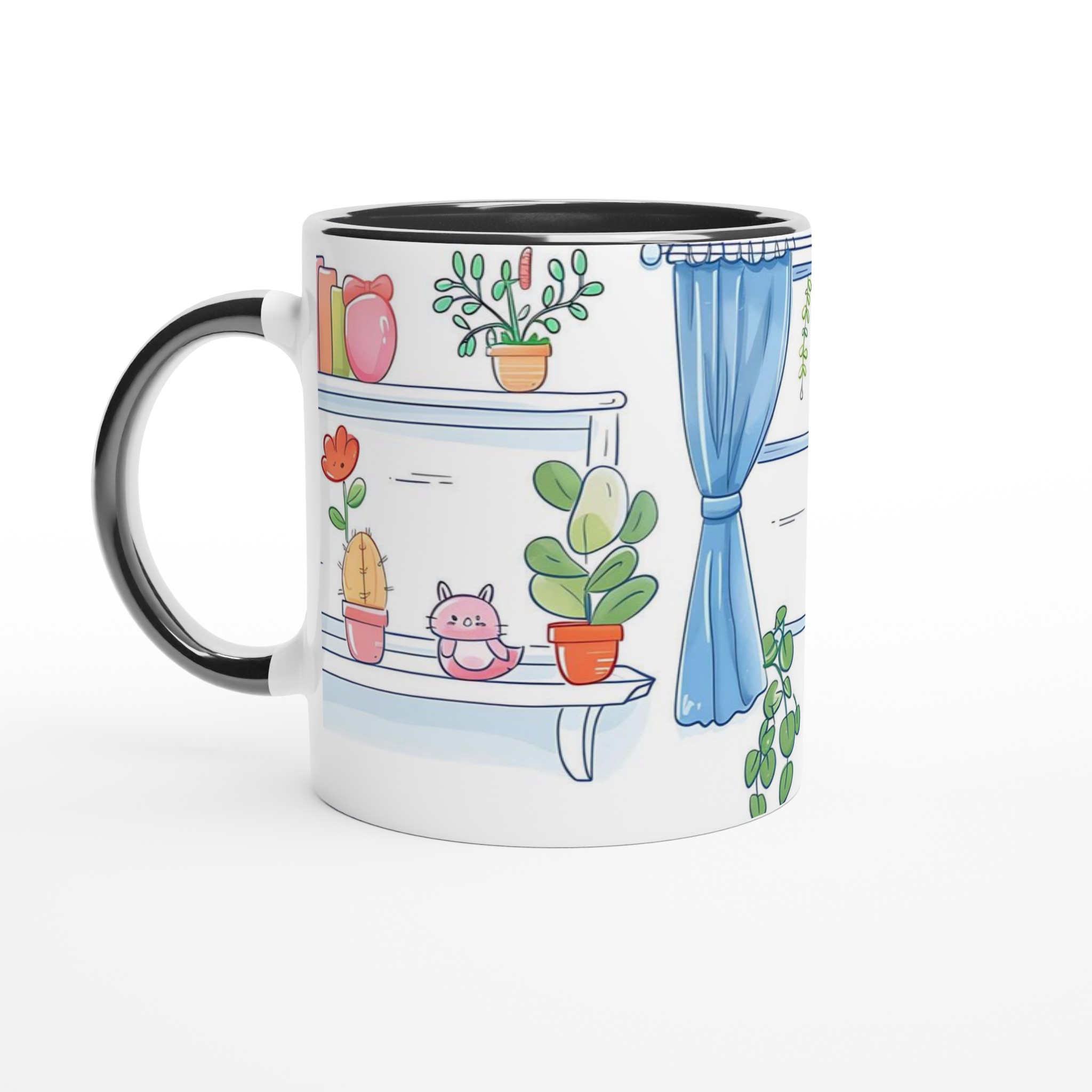 Mysig inredning keramikmugg – personlig design i ditt val av sju livfulla färger, 11 oz 7 17a0575f-2437-498b-a84e-8681f04c1c8e