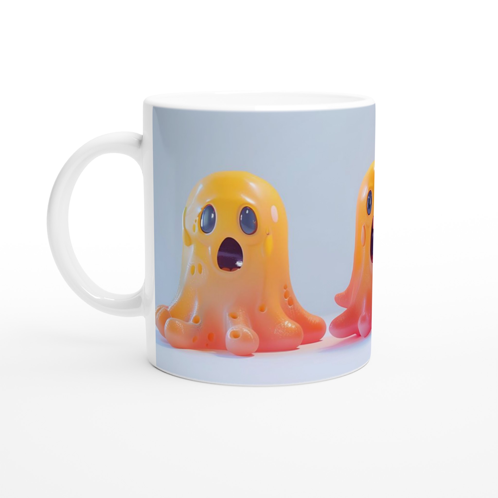 Förskräckt Bläckfisk Keramikmugg - Charmig & Färgglad 11oz Kaffemugg i Ditt Val av Färg 1 18148f87-ee20-4b8f-8206-cb9d21f65529