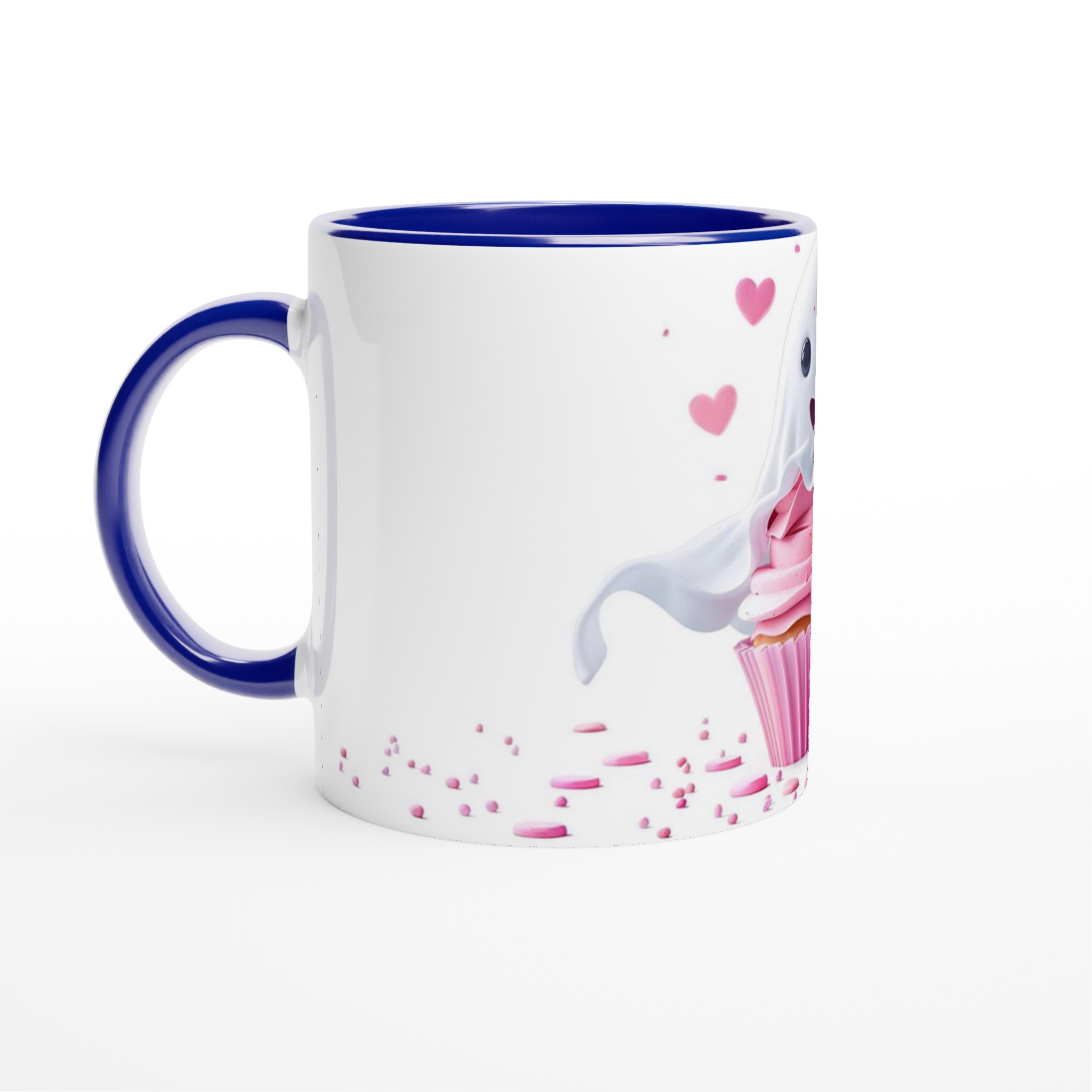 Sötaste Spöket Cupcake Keramikmugg - 11oz Kawaii Design för Fika & Kaffe i Valfri Färg! 4 182a5e62-f65b-4ba5-8d56-ddea186e27c3