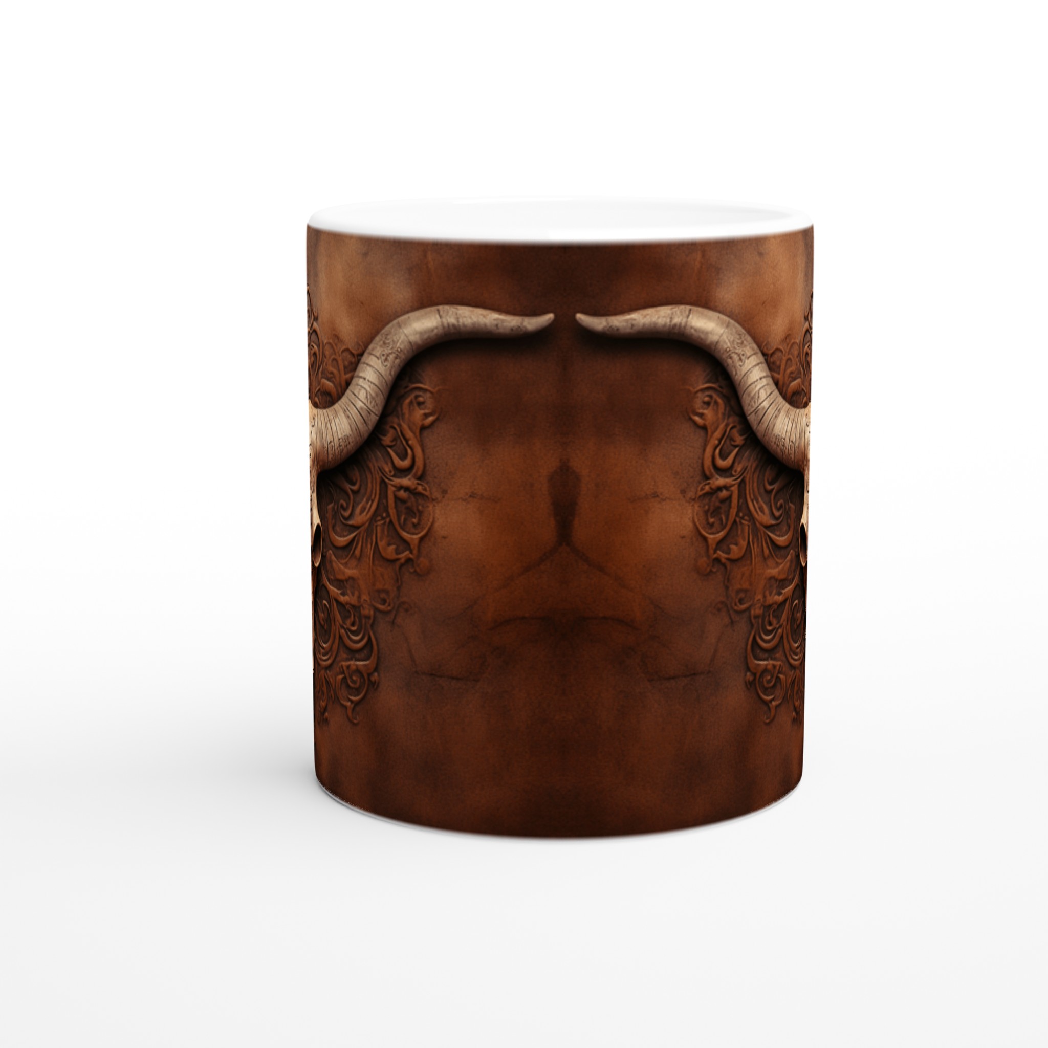 Western Skalle Keramikmugg – Rustik Charm i Valfri Färg, 11oz 8 18b13823-82f7-40a2-95ea-279a19b8a5d3
