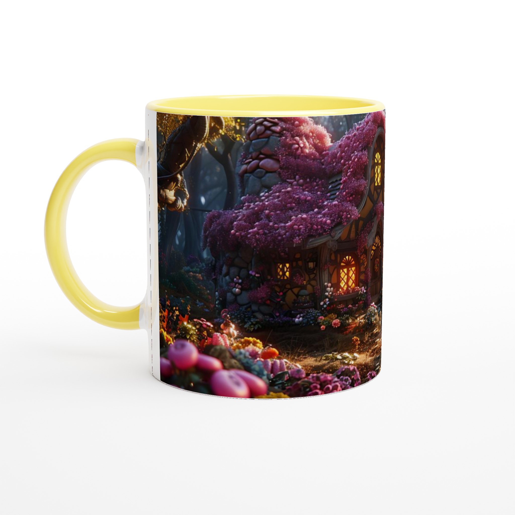 Fairy Tale Cottage Keramisk Mugg – Drömsk Design i Livfulla Färger 5 18c4e6ad-57f7-4f3f-b147-ea3f7c9ba670
