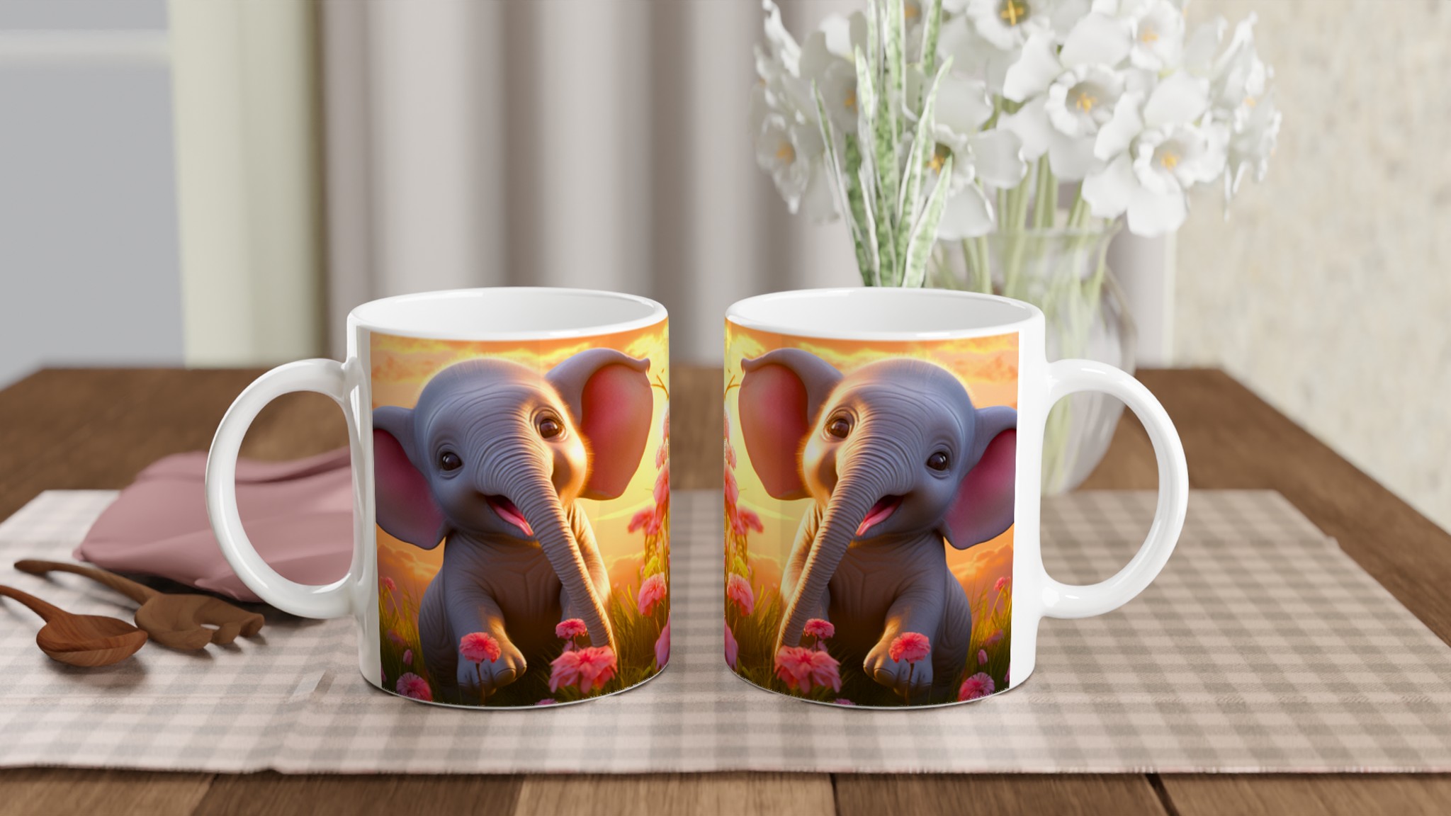 Charmig Baby Elefantmugg – Lekfull Design i Keramik för Kaffe och Te 10 18d06587-d968-48a7-8a8d-86af1fbb570d