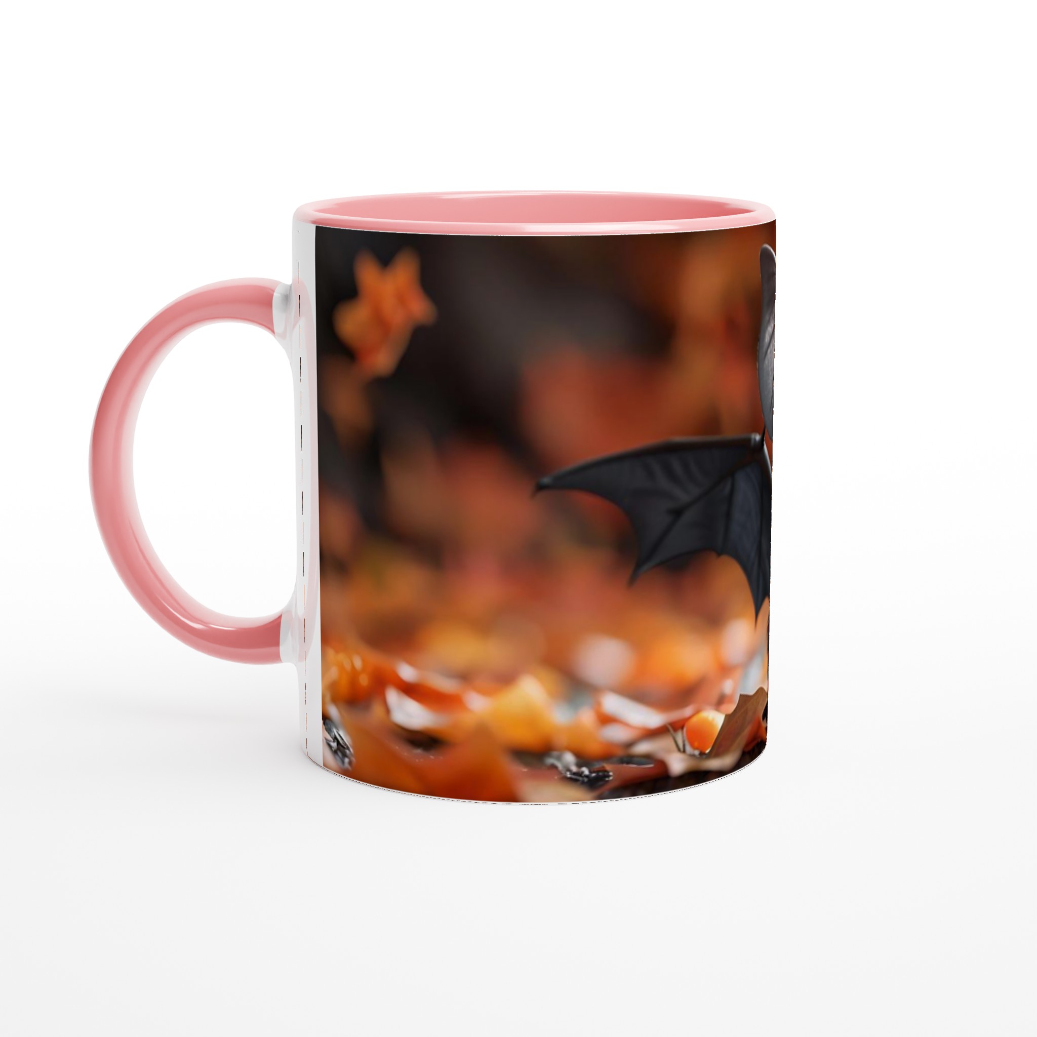 Söt Fladdermus Halloween Mugg – Perfekt för Höstmys & Bus eller Godis-Känsla, Välj din färg! 6 190ca0f7-8222-413b-8414-da39a5d6e3db