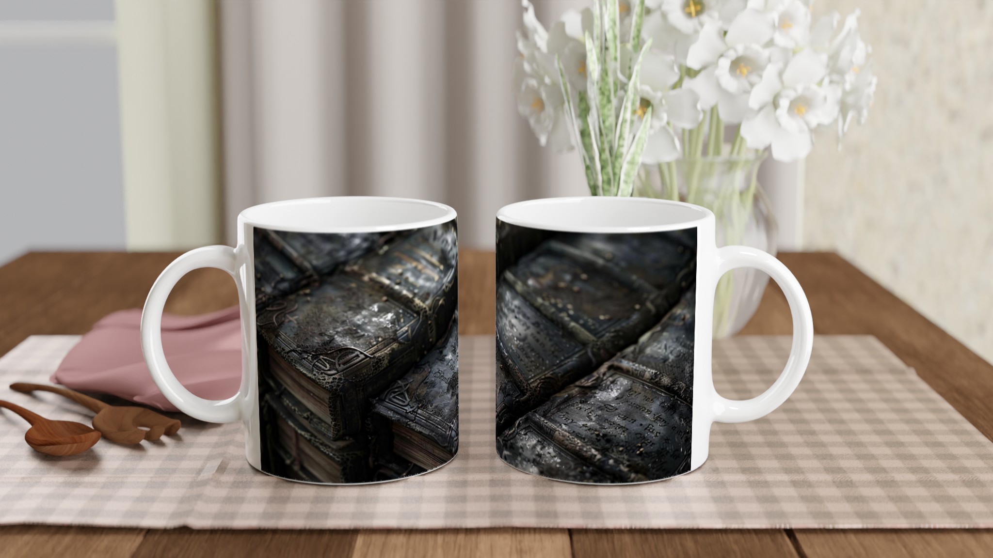 Mystisk Antik Bokaesthetic 11oz Keramisk Mugg – Välj bland 7 Magiska Nyanser 10 194b2010-817d-499e-80ef-0cce3836470d