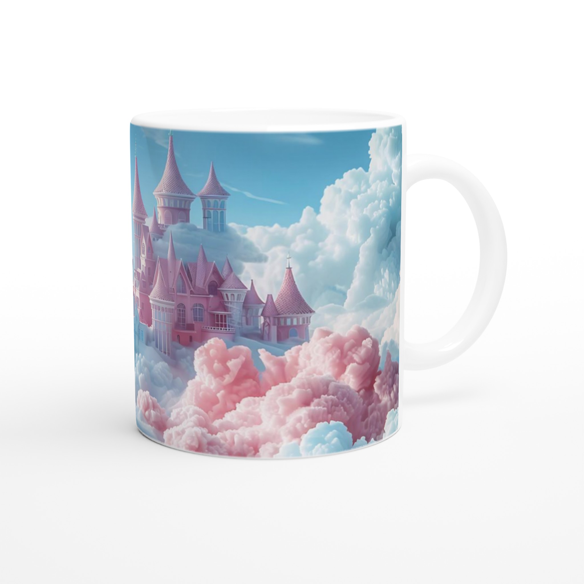 Fantasislott i Molnen Keramikmugg - 11oz, Välj Din Drömfärg 9 19562363-2390-400a-a754-d433d9243a55