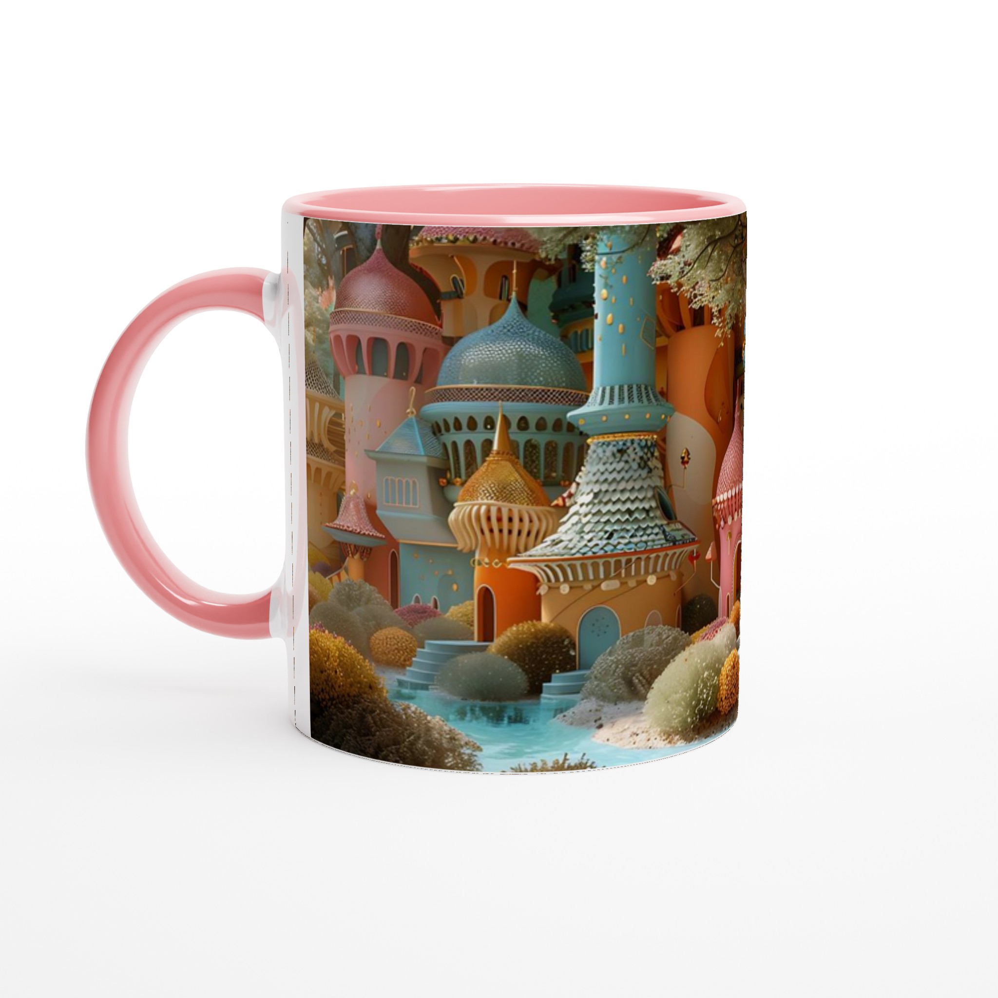 Fantasislott Mugg – 11oz Keramisk Kaffekopp i Välj Själv Färg 6 196aac35-643f-4be1-8396-41ec8af91543