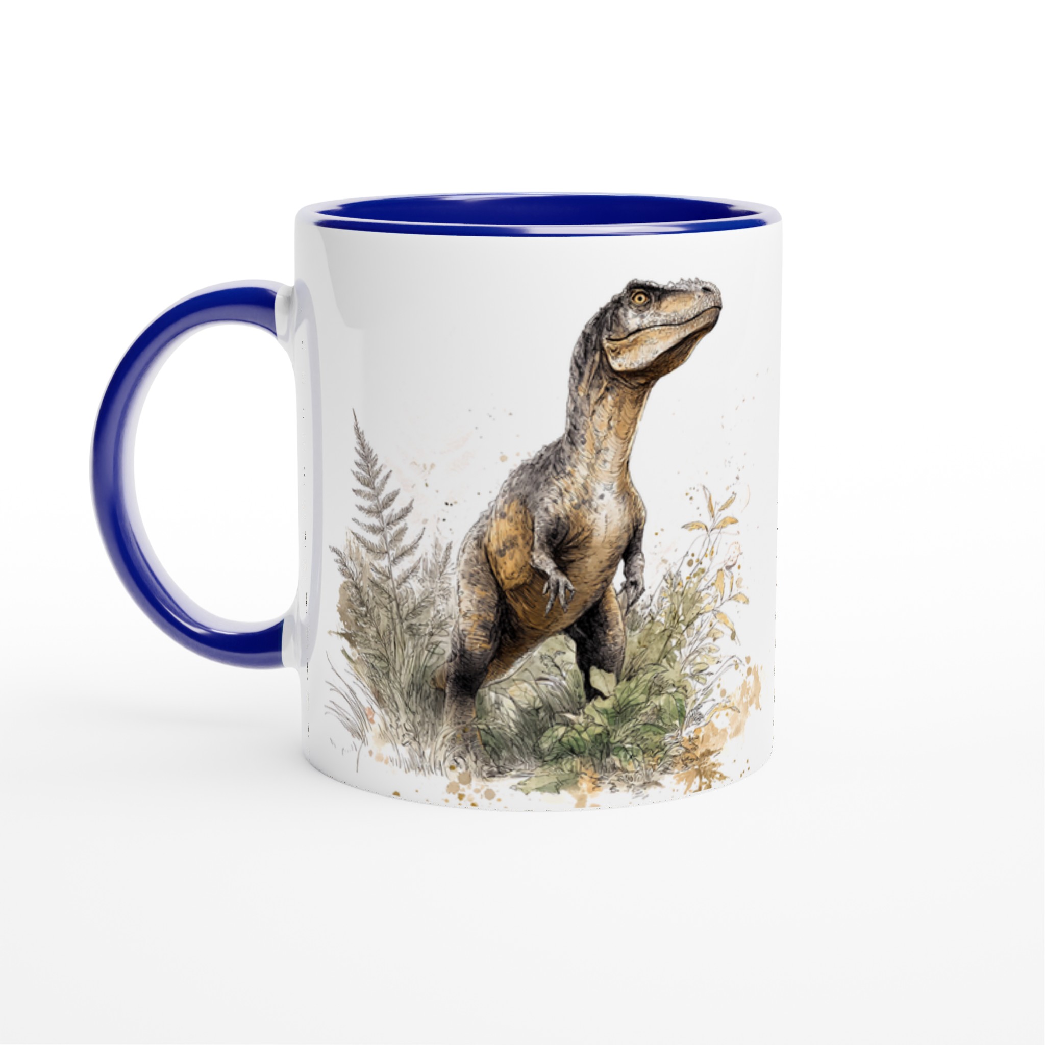Dinosaurier i Vattenfärg 11oz Keramisk Mugg – Välj bland 7 Färgstarka Alternativ! 4 19a9dc9a-ee9e-40c0-887b-b85f608d90ed