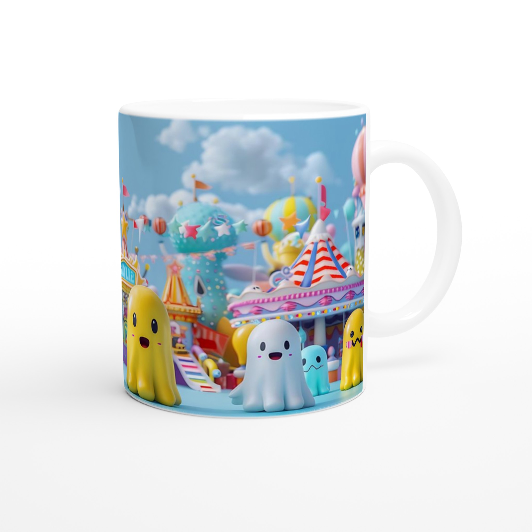 Söt spökfest 11oz keramisk mugg – Välj din färg för lekfulla kaffestunder! 9 19afd30a-819b-4311-b7b6-b3413b545399