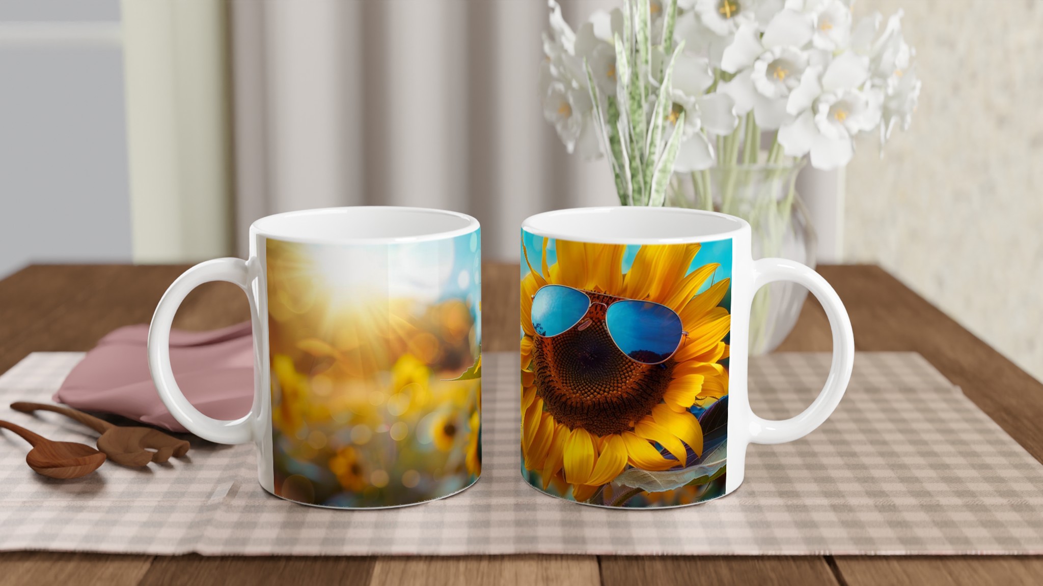 Solros Coolness: Keramikmugg med Stil – Välj Din Färg! 10 19ce9061-54f1-48b3-89ac-34c63581b109