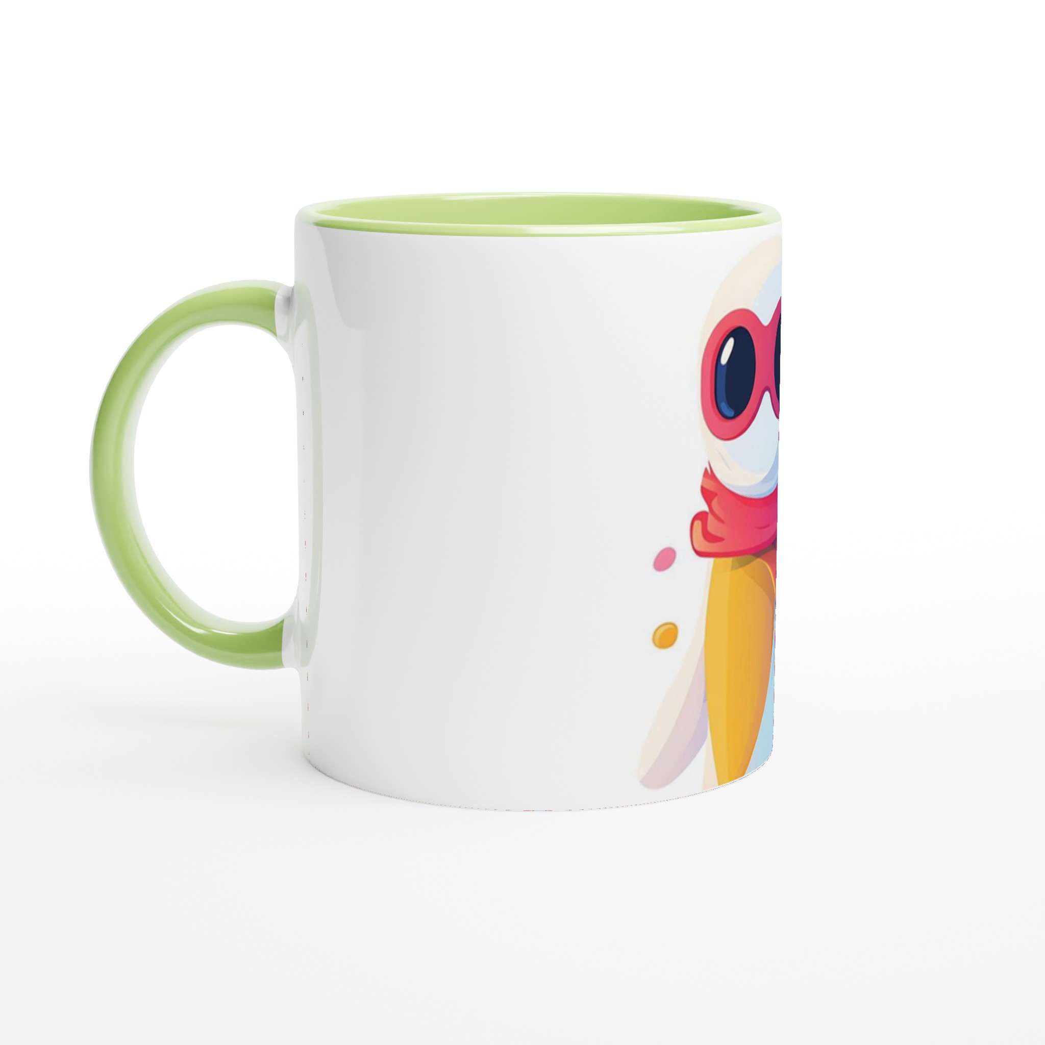 Superhjältemugg: Vit 11oz Keramikmugg med Valfri Färg för din Morgonkaffe! 3 1aee7712-9d4d-4f2e-b89b-53cb7e530e7c
