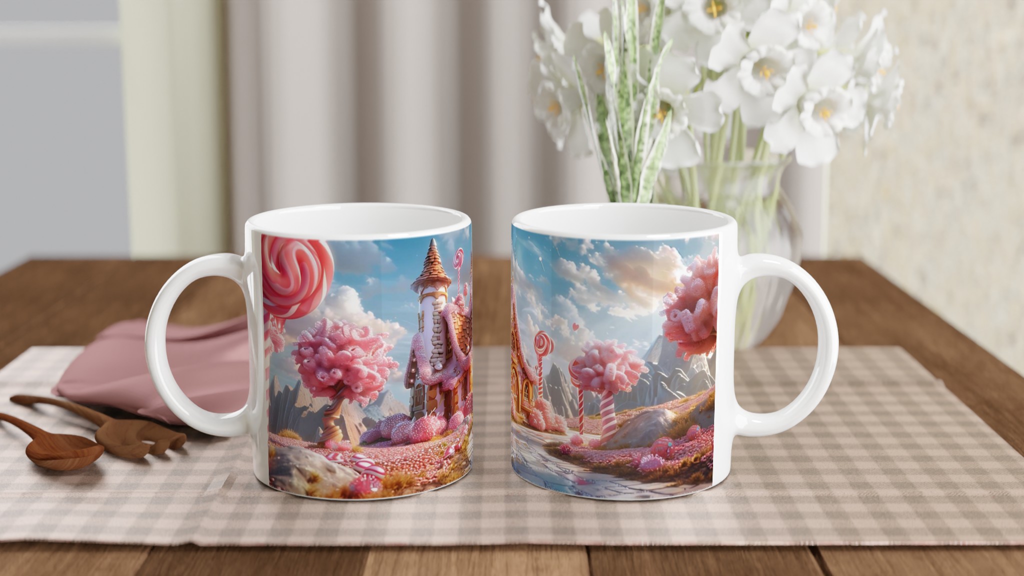 Drömmig Godismugg – 11oz Keramisk Mugg för Söta Stunder, Välj bland 7 Lekfulla Färger 10 1b841bc4-0e46-4270-8e23-bdc20960ff40