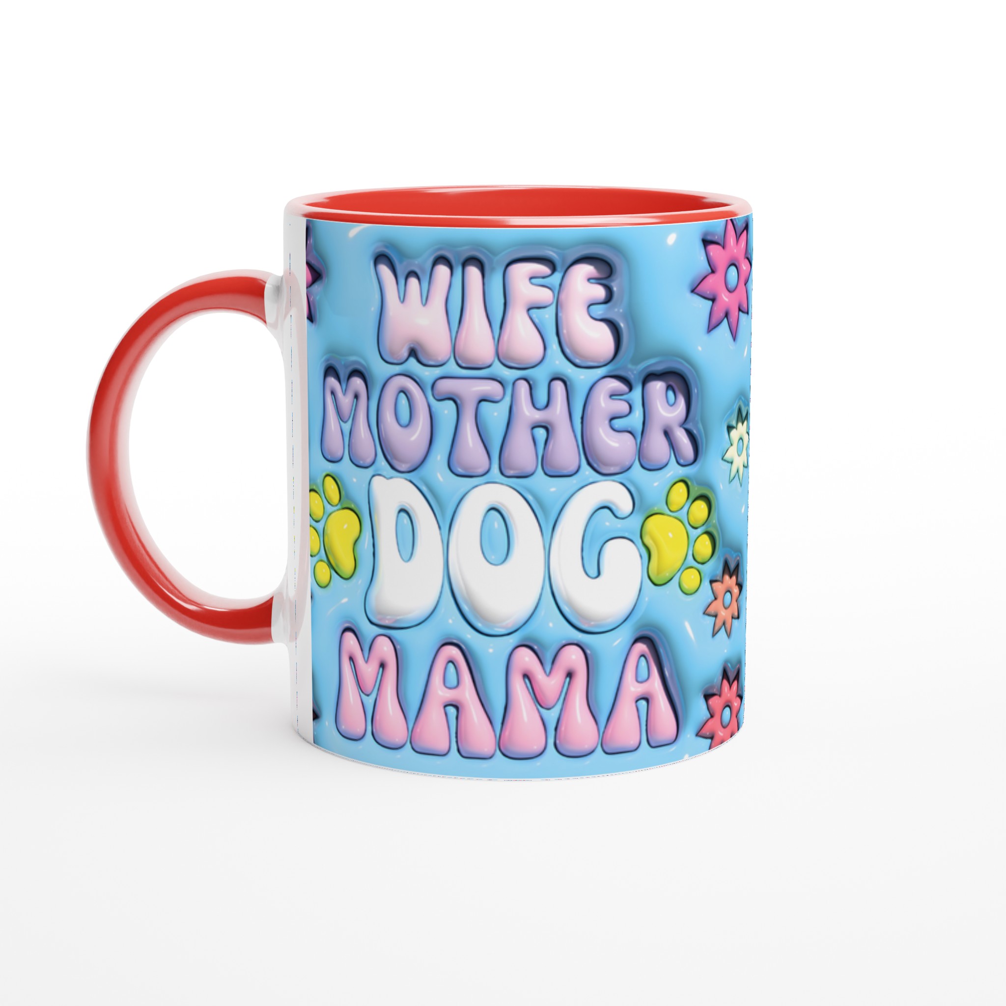 Dog Mama Life Keramisk Mugg – Personlig stil i 7 Färgval 2 1bd01e8e-7176-43a5-9ced-4a64deaf7958