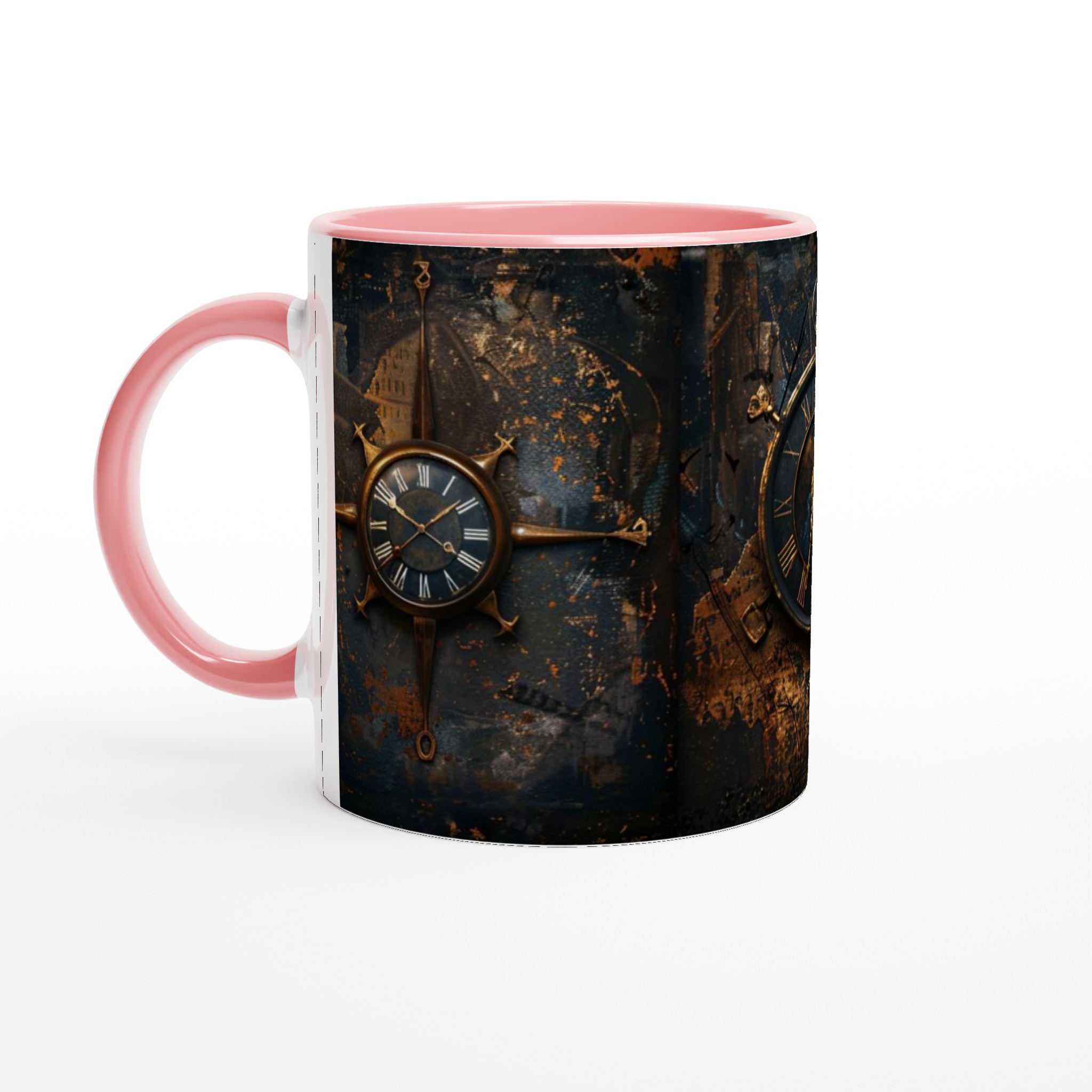 Tidlös Elegans: 11oz Keramikmugg med Antik Klockdesign – Välj din Färg 6 1bd1531f-5d9d-437a-85fe-9635e4ae8f93