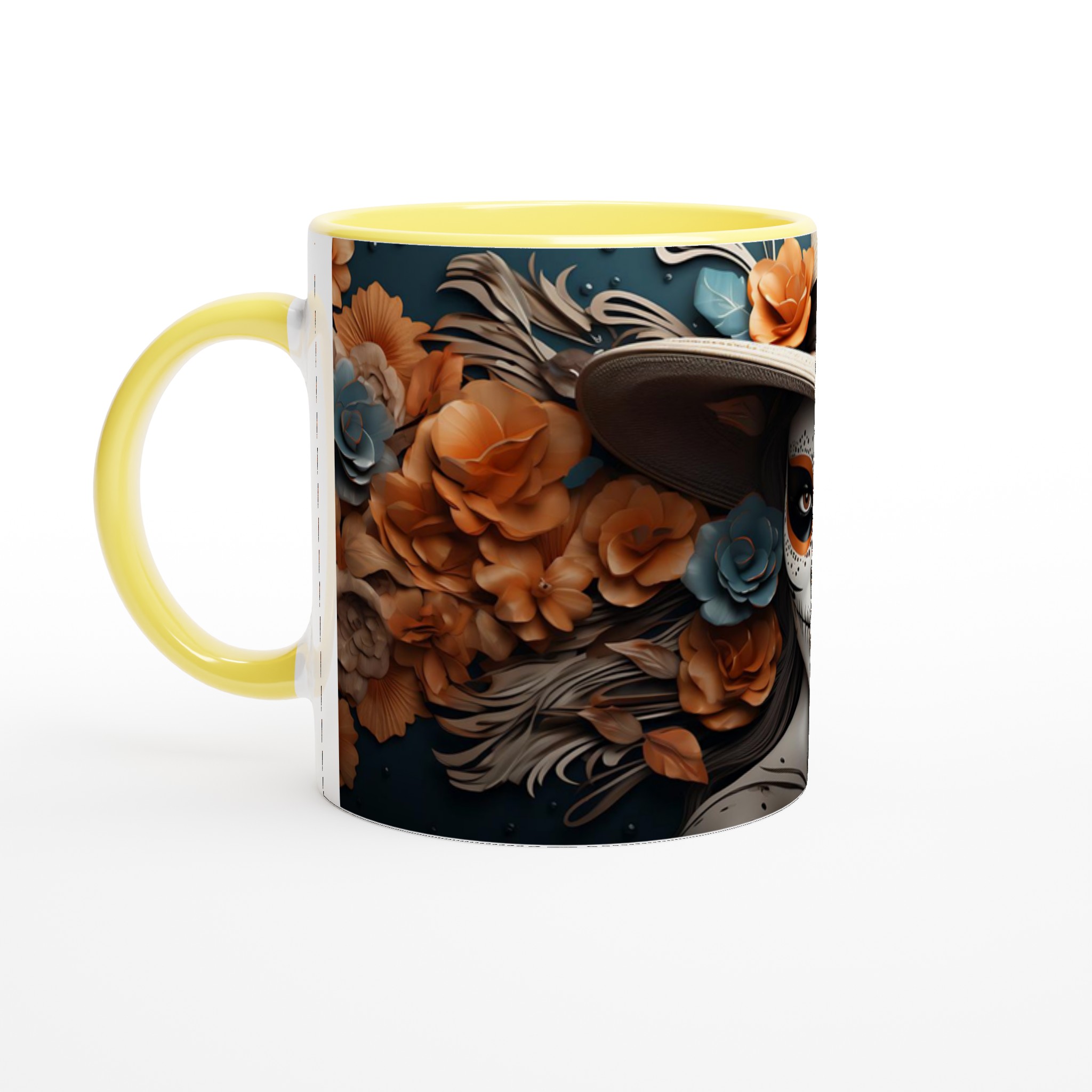 Dia de los Muertos Mugg – Högblank Keramik i Väljbar Färg, 11 oz 5 1bfaa3ab-9d59-451d-b056-bef56511e542