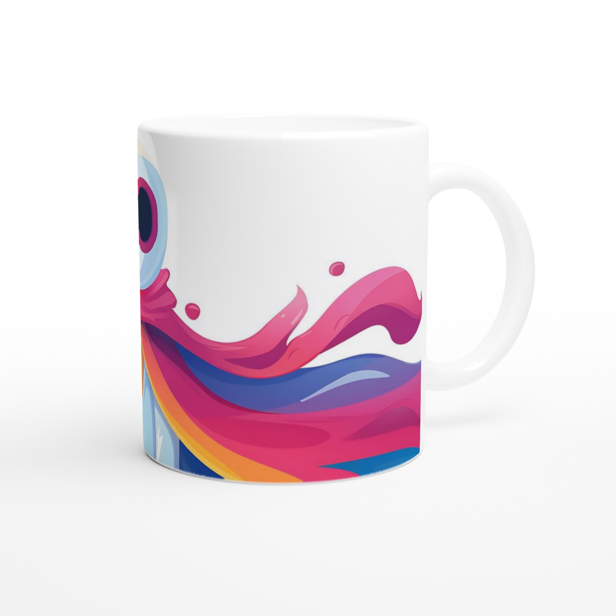 Superhjältemugg: Vit 11oz Keramikmugg med Valfri Färg för din Morgonkaffe! 9 1c10720d-dd15-447c-9392-65cf88093a56