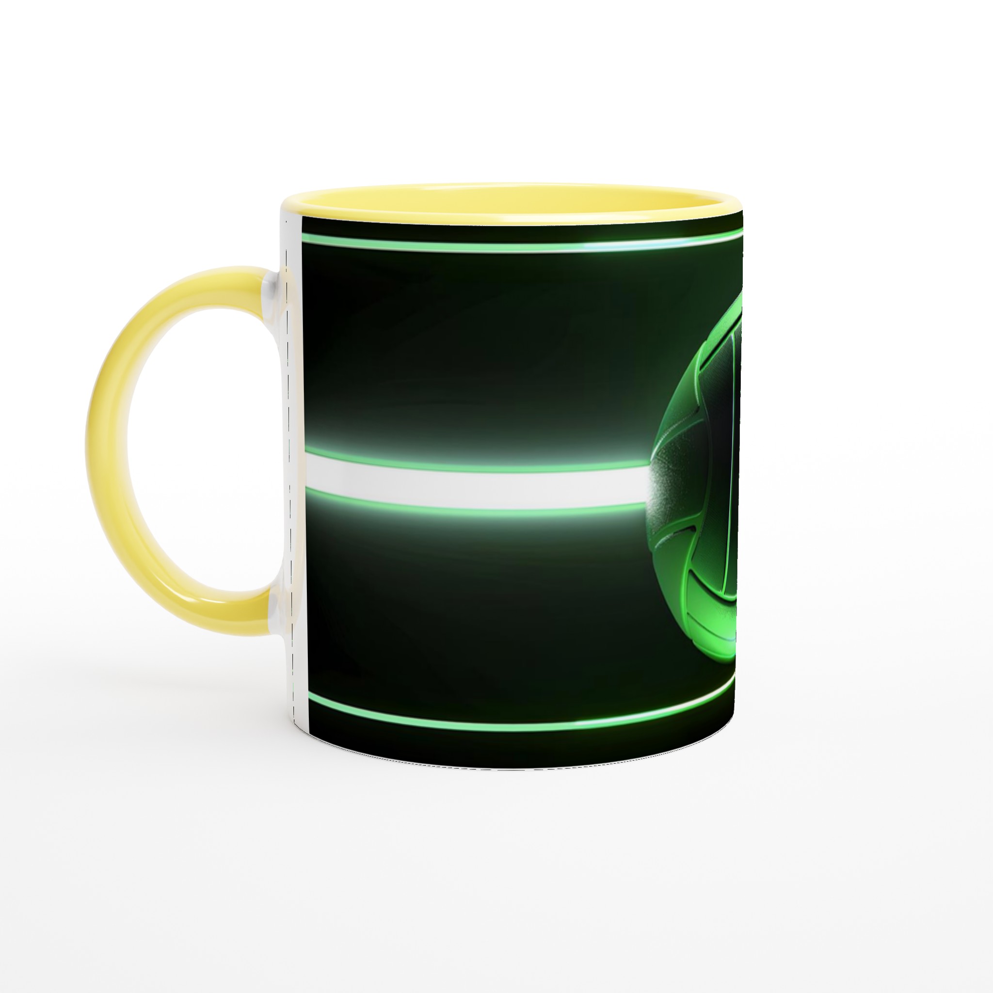 Neon Volley – 11oz Keramisk Mugg: Låt ditt motiv glöda i ett spektrum av färger! 5 1c31fb7d-958b-472c-bc90-64ae62c76c87