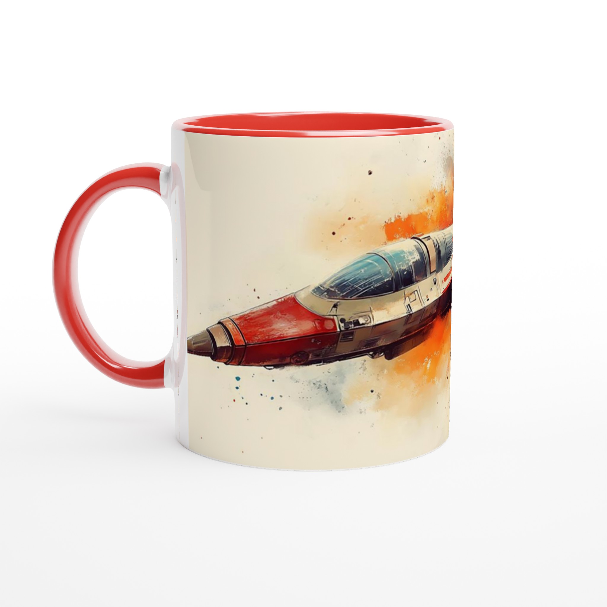 Space Voyage: Dynamic Fighter Jet Mugg – Välj din färg! 5 1c8196f1-a511-484f-a085-09eb2a6d9d08