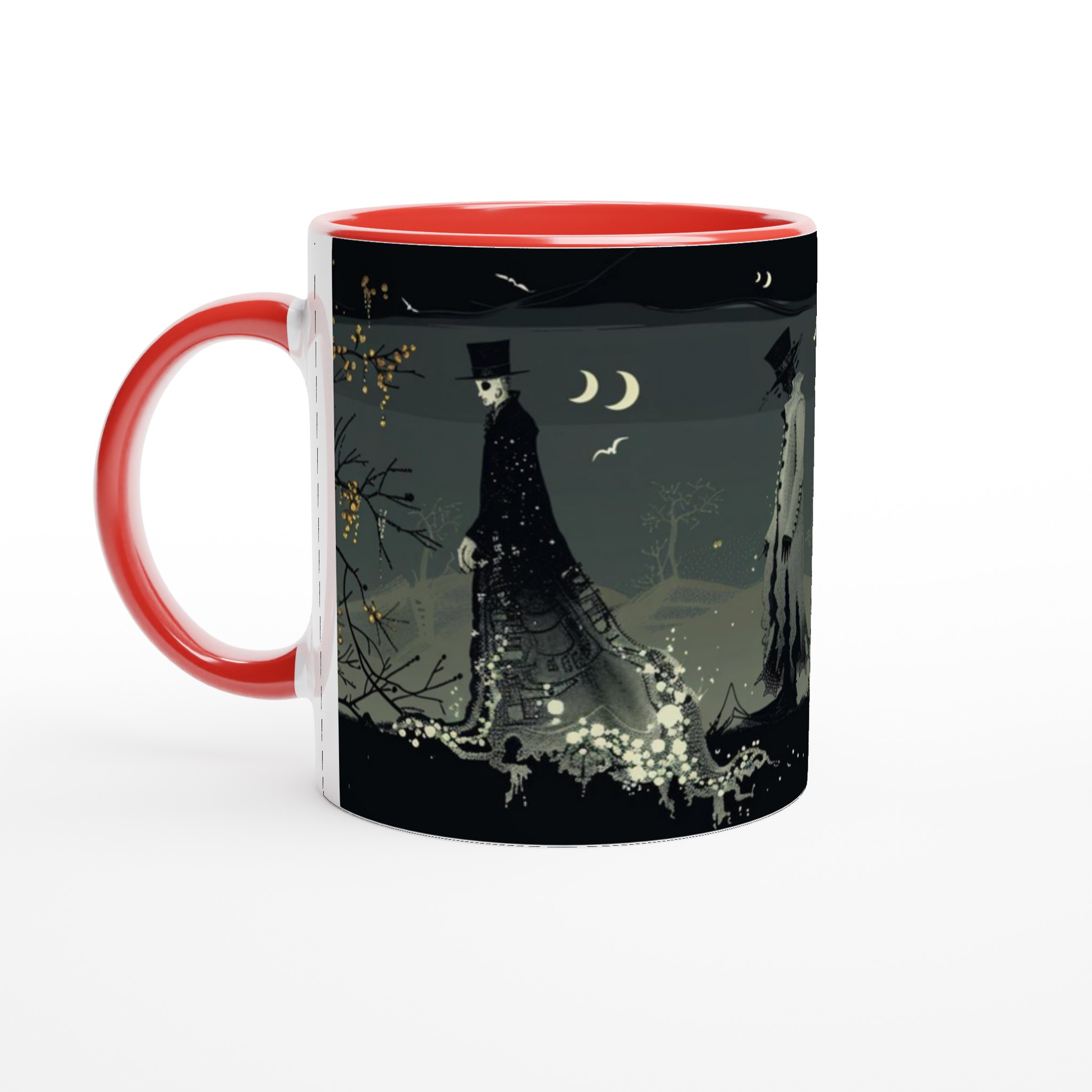 Mörk Romantik Keramikmugg - Gotisk Stil & Fullmåne Vibe 2 1c9f56c6-31e0-4b14-9638-65d3f325cba5