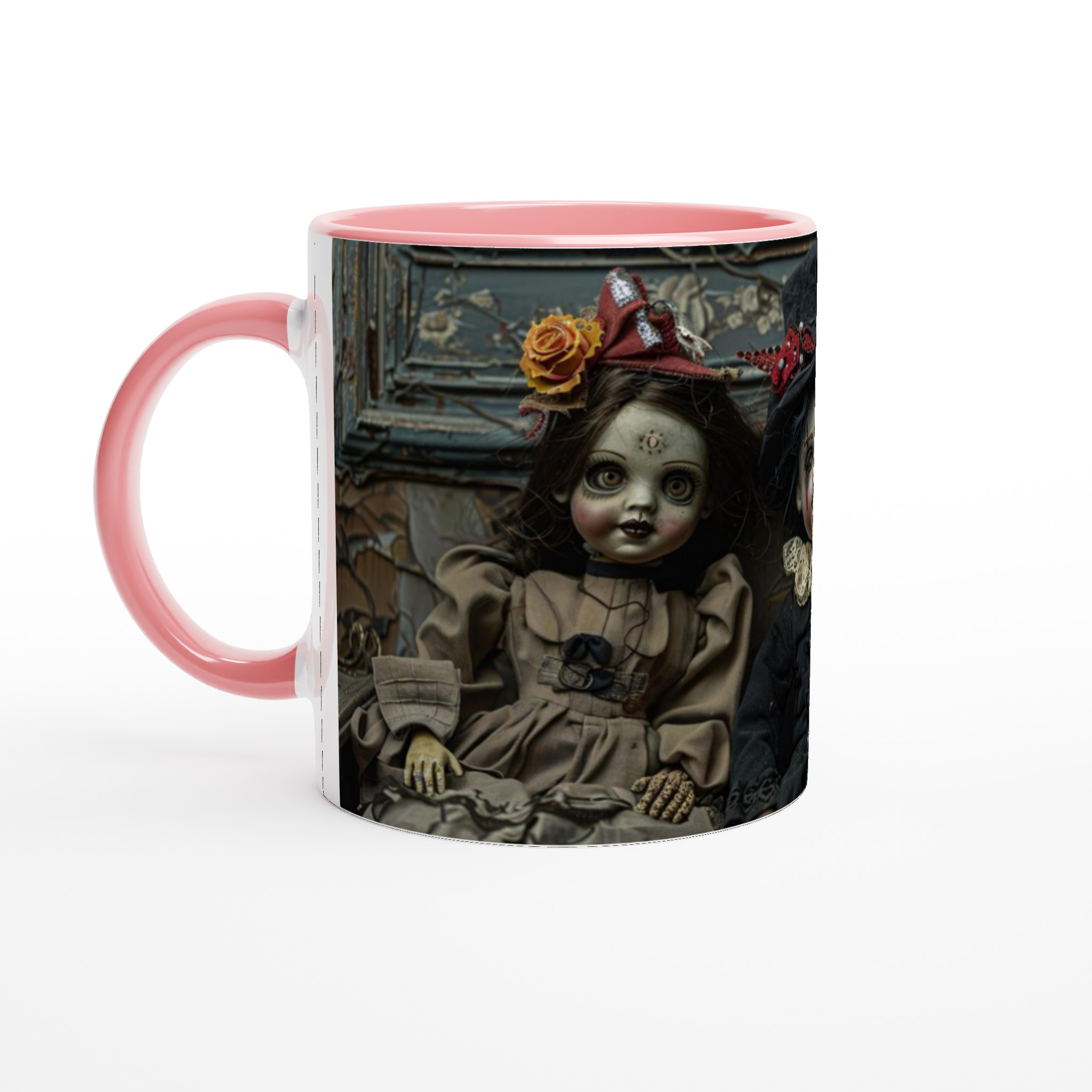 Gothic Charm Keramisk Mugg - Drömmande Dockdesign i 7 Färger 6 1cac9d9f-25a5-4a9b-9b2b-5a72fd32cb4a