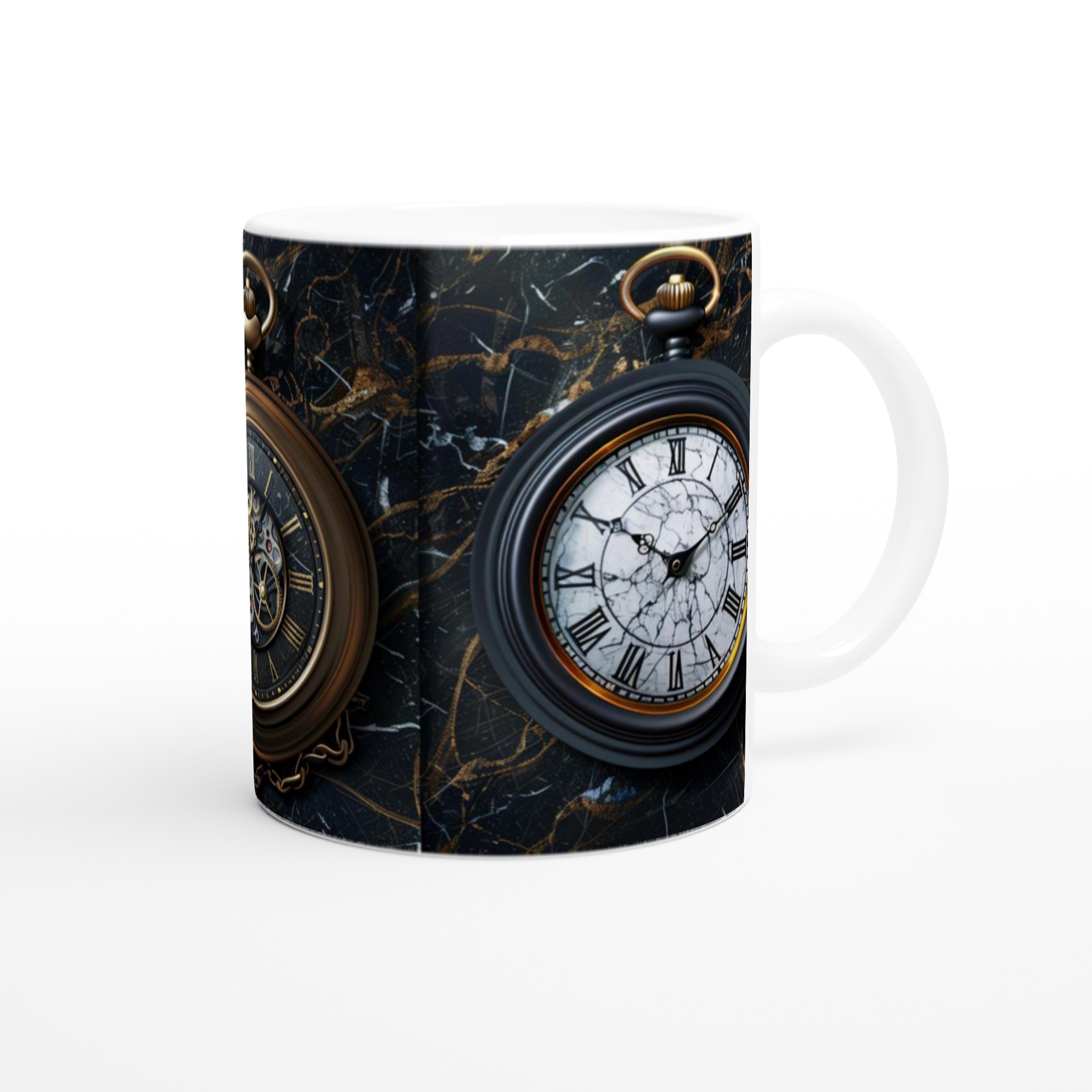 Elegant Vit 11oz keramisk mugg med tidlös vintageinspirerad design i sju unika färger 9 1cbb4306-4fcc-4085-8f8a-6bfa81f2b569