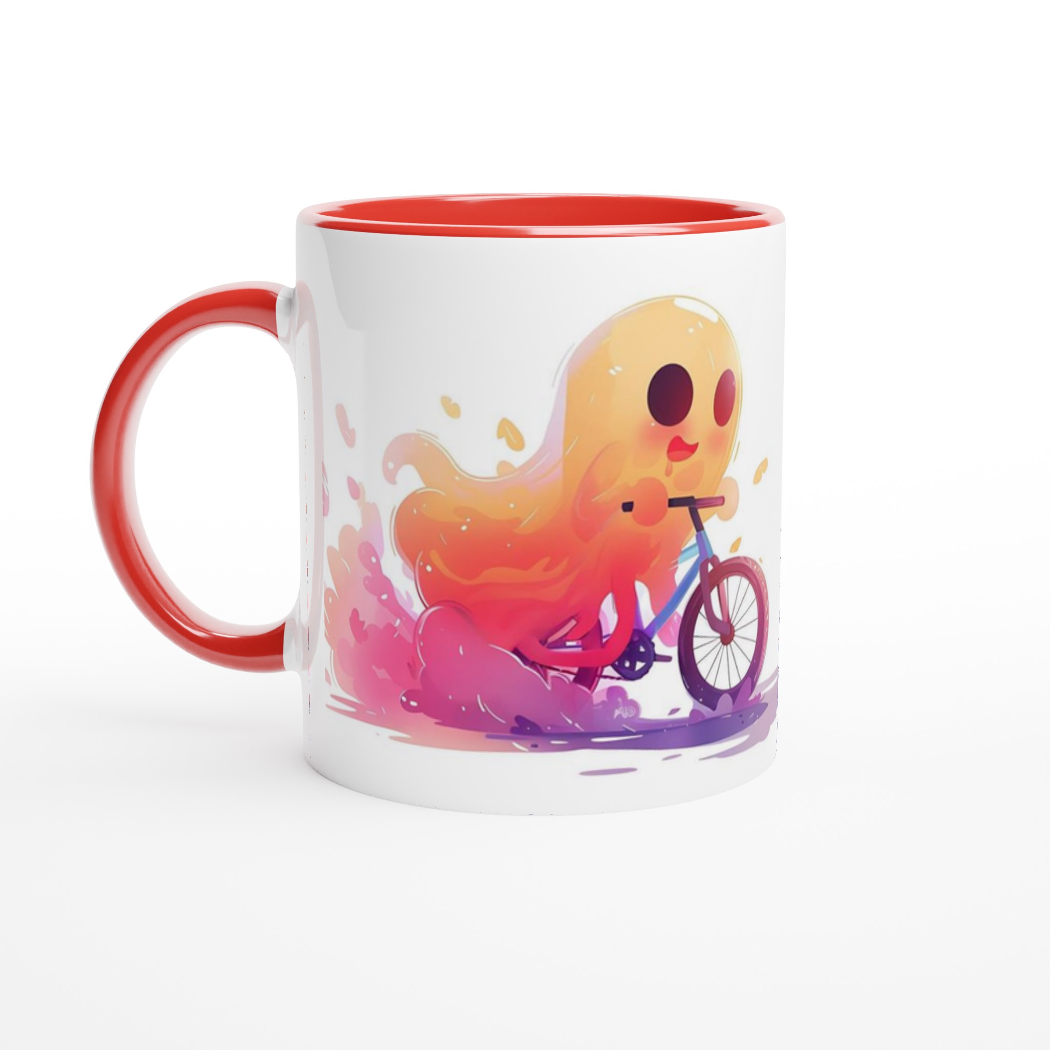 Busiga Spöken på Cykel Mugg – Rolig 11oz Keramikmugg i Flera Färger 2 1cd7ce23-ef09-4755-a628-a899af17dbf7