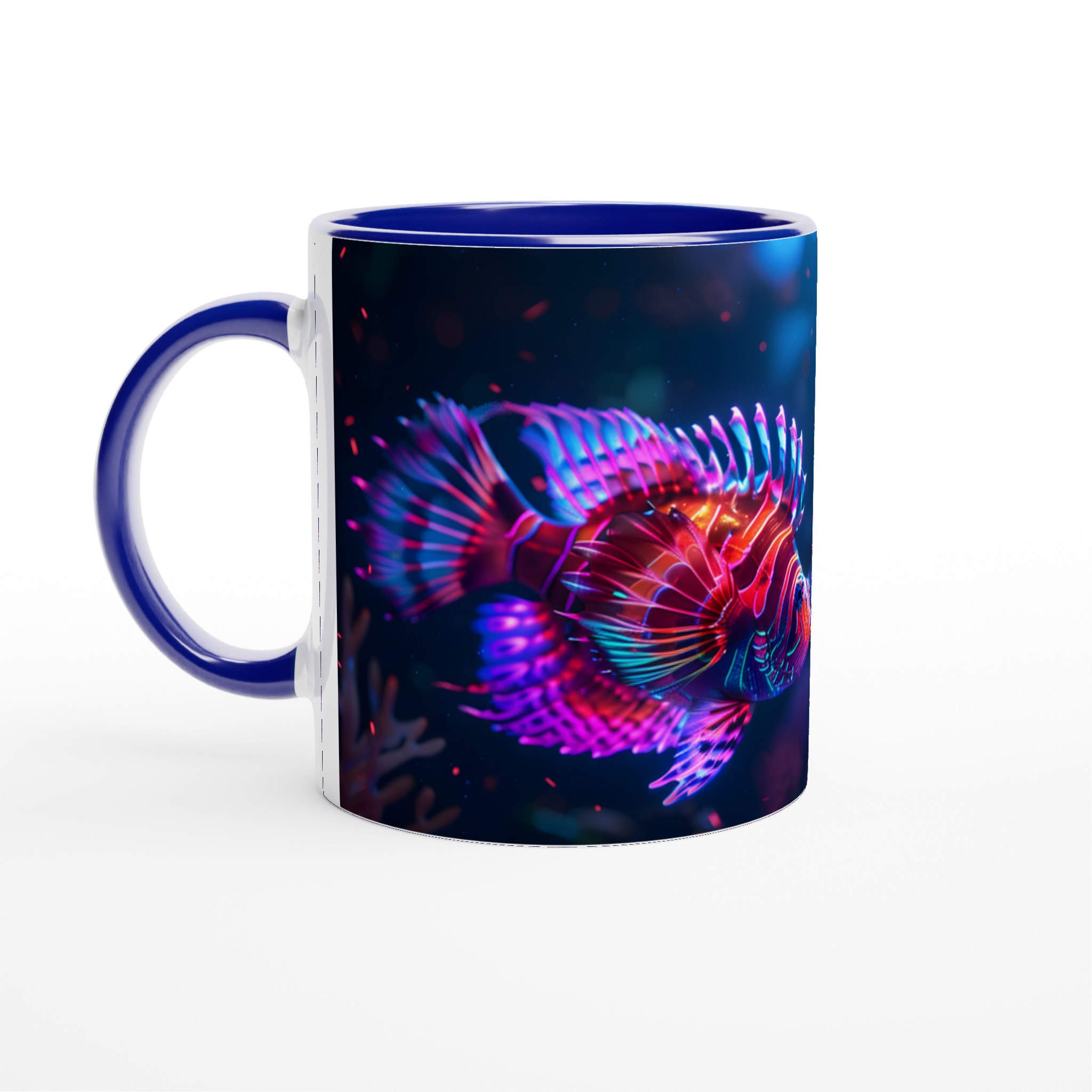 Neon Lionfish Keramikmugg – Levande Havsmotiv i 7 Färger, 11oz 4 1ce2e604-aab0-4239-b585-9e639a4f9b2e