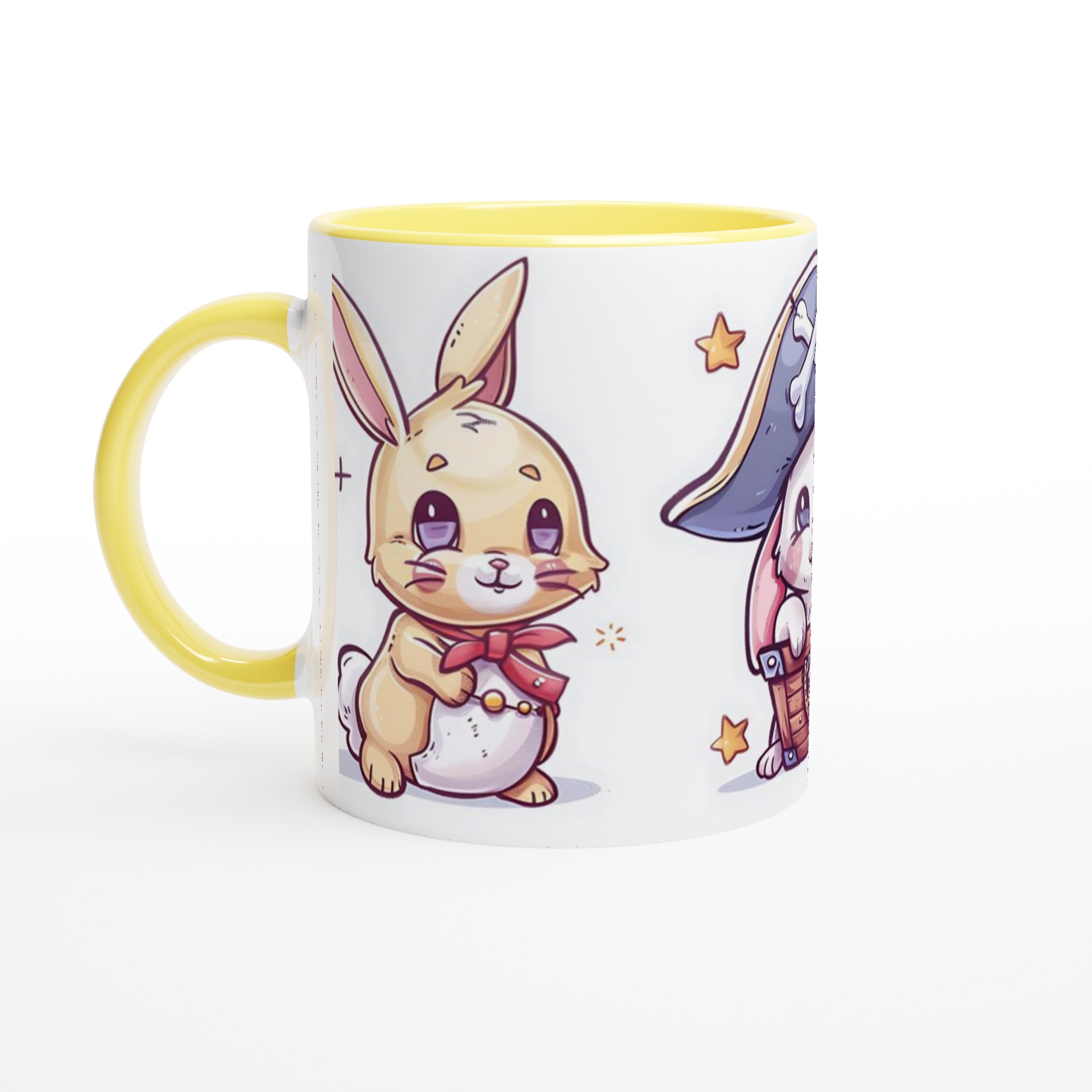 Pirate Bunnies 11oz Keramisk Mugg – Söta Motiv för Äventyrare i Olika Färger 5 1d5f2d39-8592-4465-8a15-92855f917863