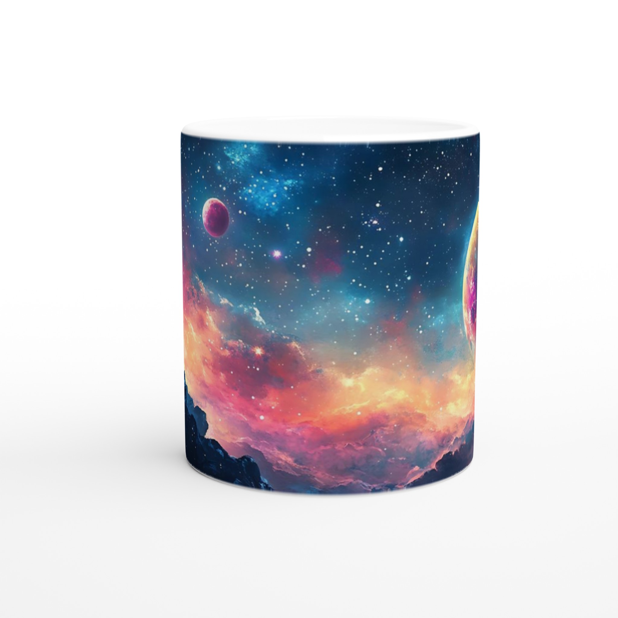 Cosmic Wonder Keramikmugg – Utforska Världsrymden med Varje Sipp, Välj Bland Flera Färger 8 1d740040-4d87-4535-ae13-2ee79289d13d
