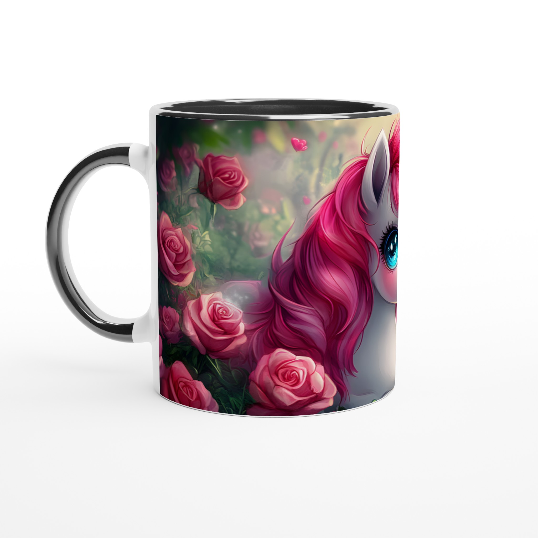 Magisk Enhörningsmugg - En dröm i rosa bland rosor - Välj din färg! 7 1da5ae87-69c4-4ad7-b73d-9b1a776a7528