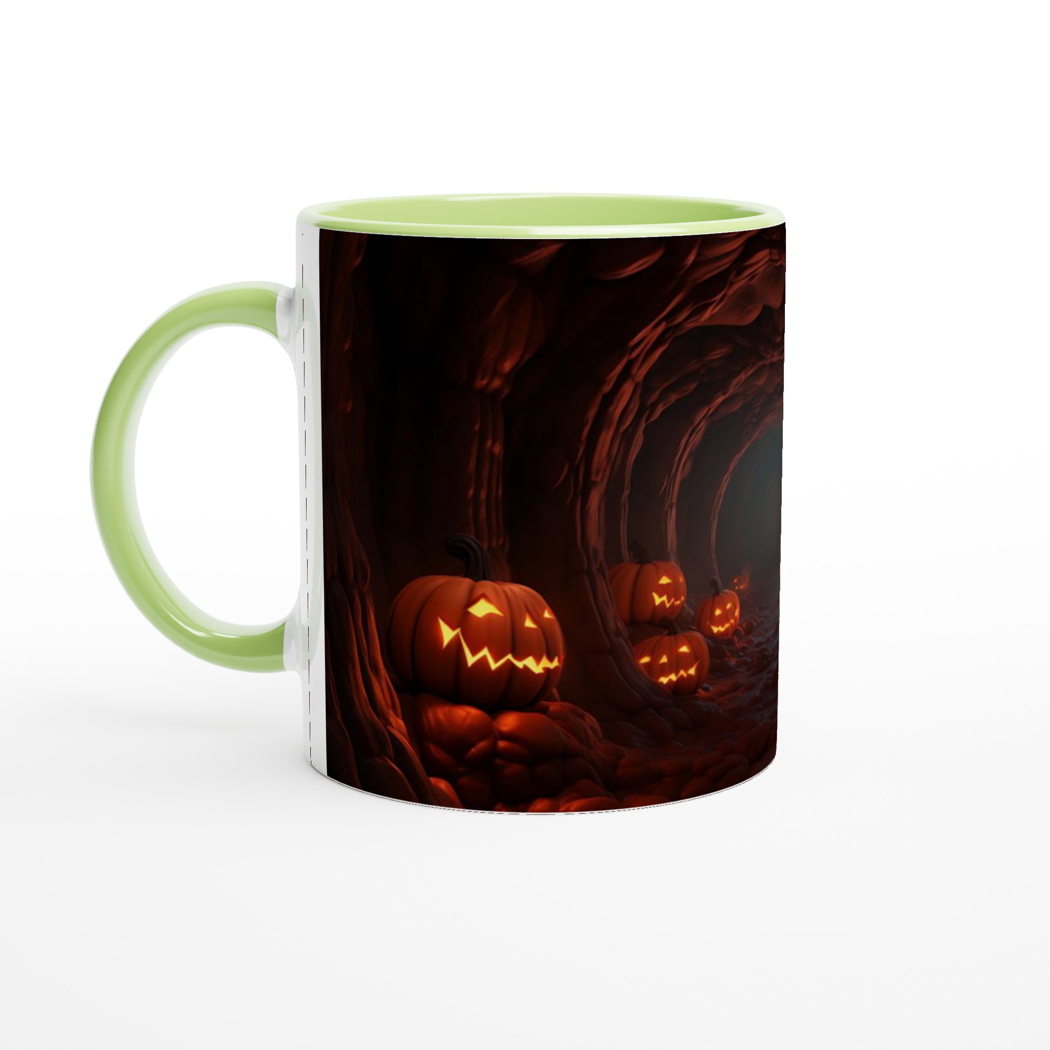 Mystisk Halloweengrotta Keramikmugg - Skrämmande & Mysig 11oz Kaffemugg i Olika Färger 3 1dc4b056-e606-4ff0-9ffd-f0c4de27998a