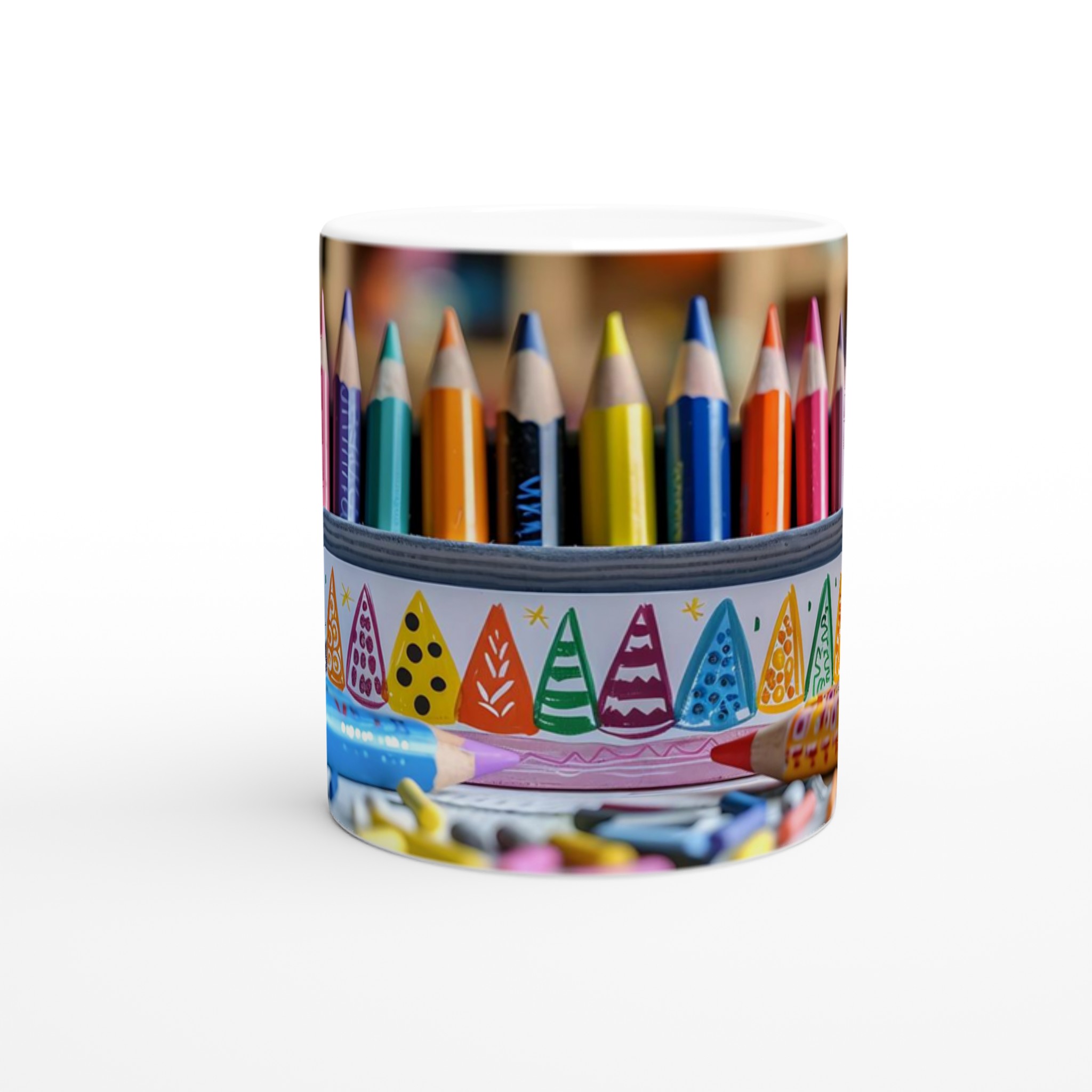 Färgglad 11oz Keramikmugg – Perfekt för Kreativa Själar i Ditt Val av 7 Livliga Färger! 8 1e27ab01-5690-41ff-9043-8304c80bfc78