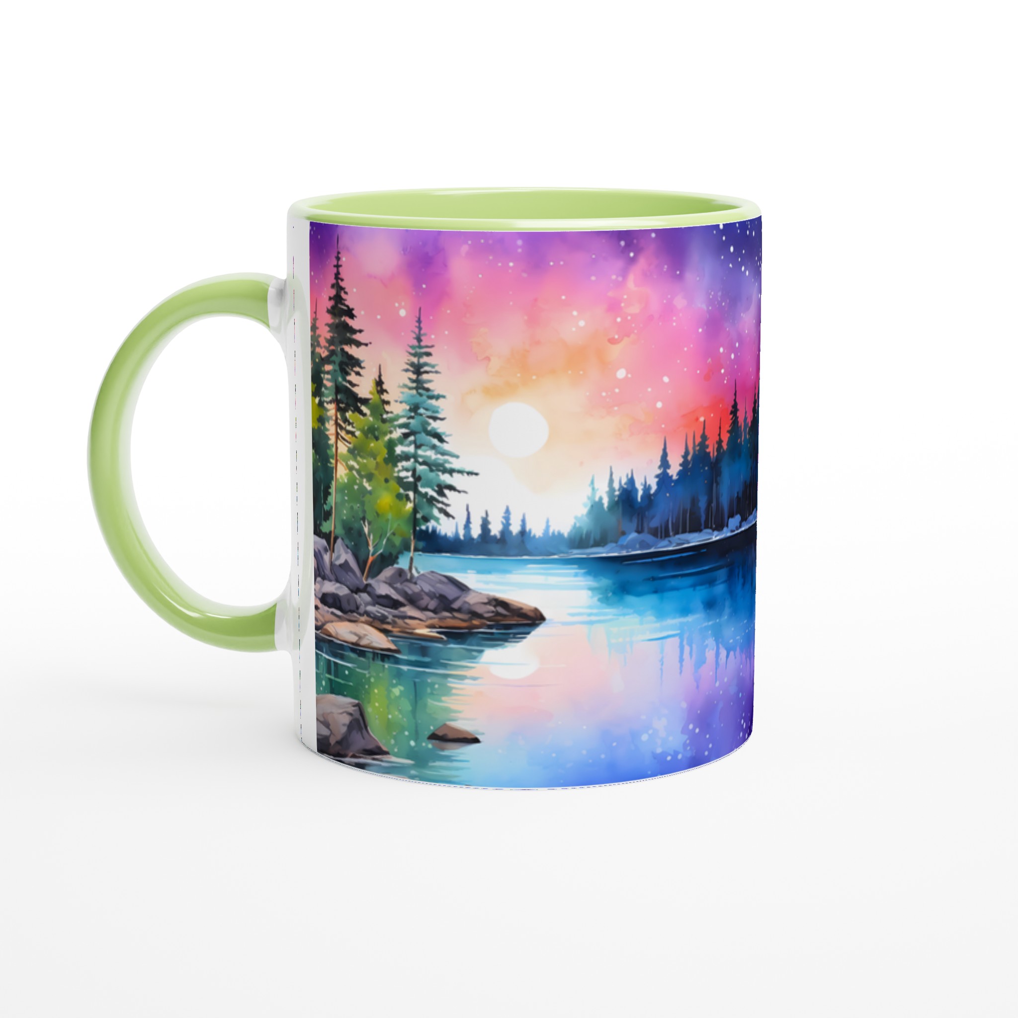Magisk Skymning Keramikmugg - 11oz, Välj Bland 7 Levande Färger 3 1e4c76fc-06f2-41e0-aaee-1dcd80b3092b