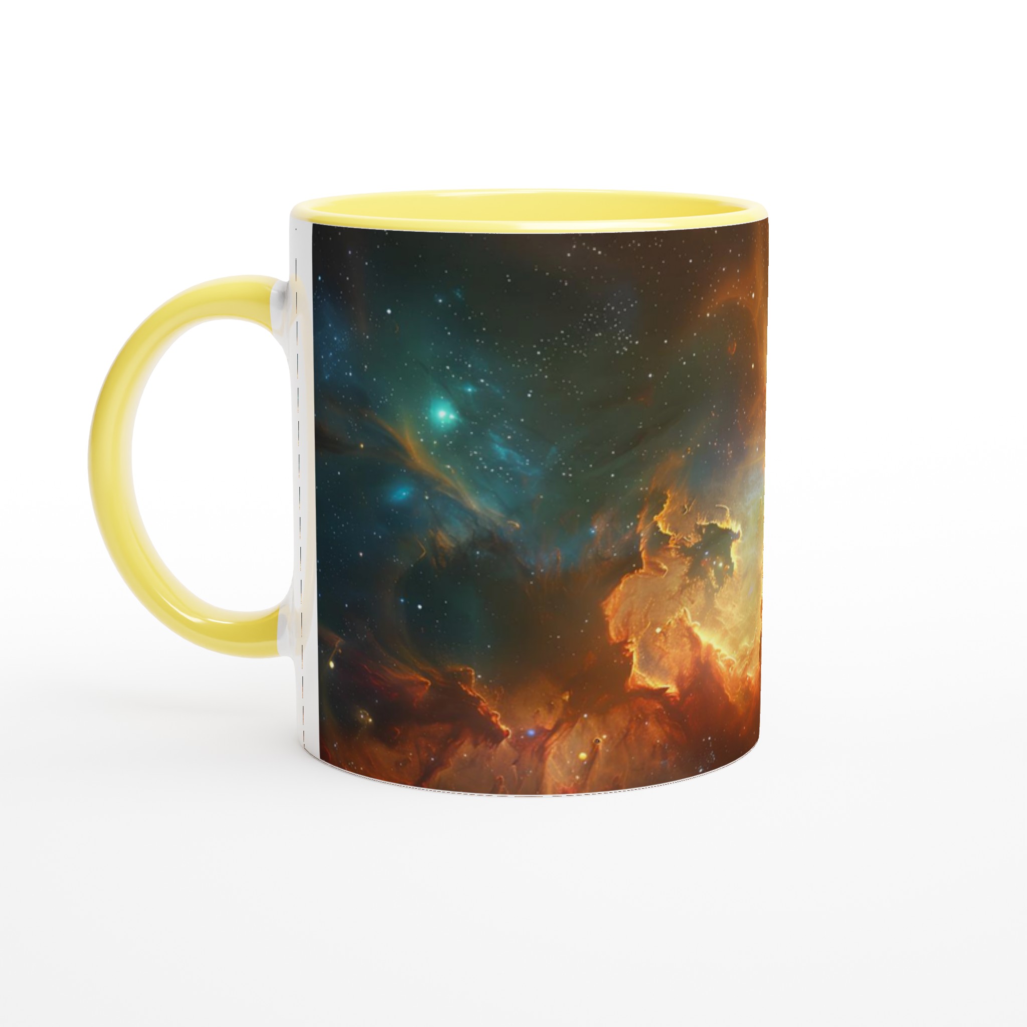 Kosmisk Soluppgång Keramikmugg – 11 oz Mugg med Vibrant Rymdkonst i Sju Färgval 5 1e56e15b-c86e-4aa4-8f2e-93ee9412f5c0