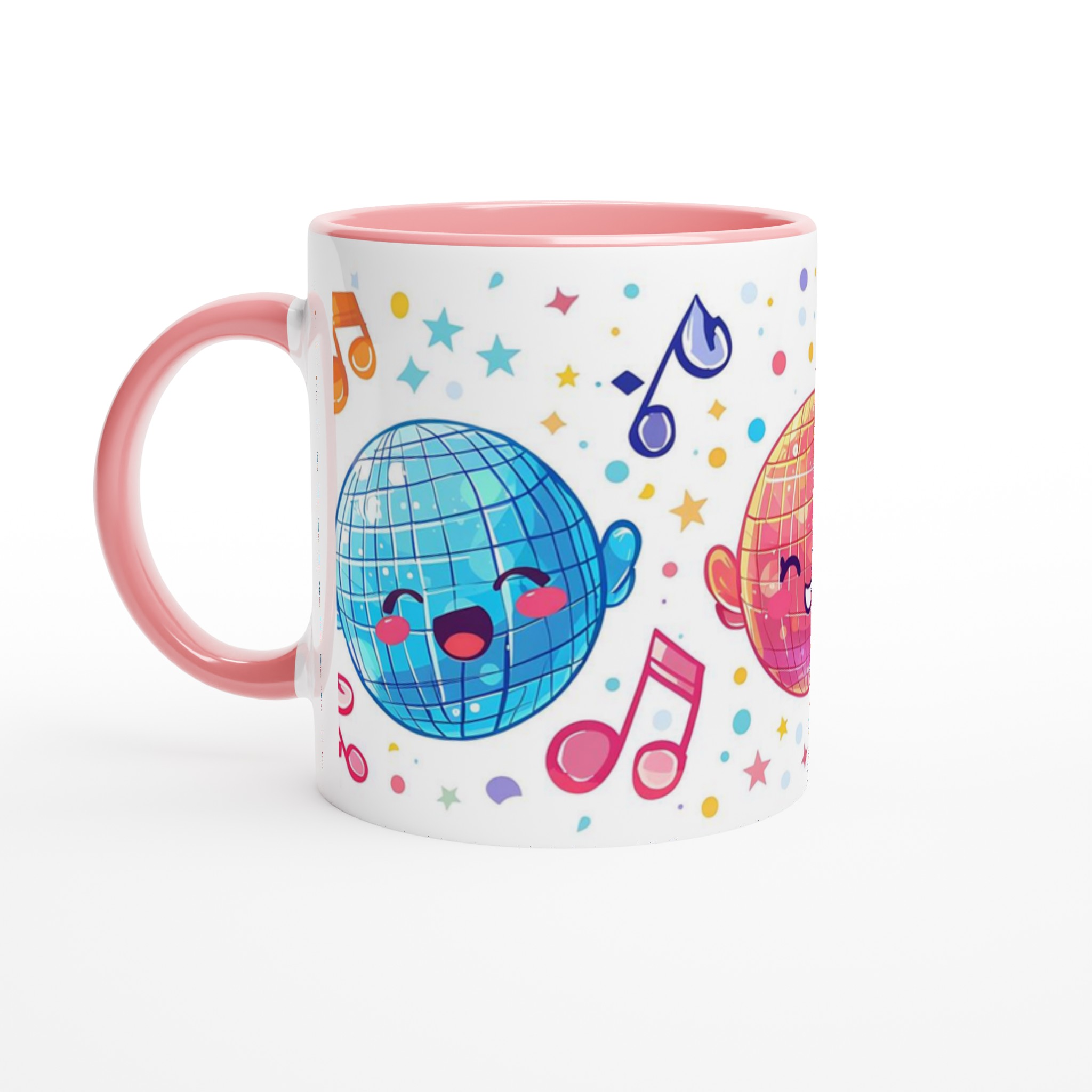 Disco Party Keramikmugg - Charmig & Färgglad 11oz Kaffekopp för Dansälskaren 6 1e6e2bee-936c-465b-8390-f3f9fbc6c490