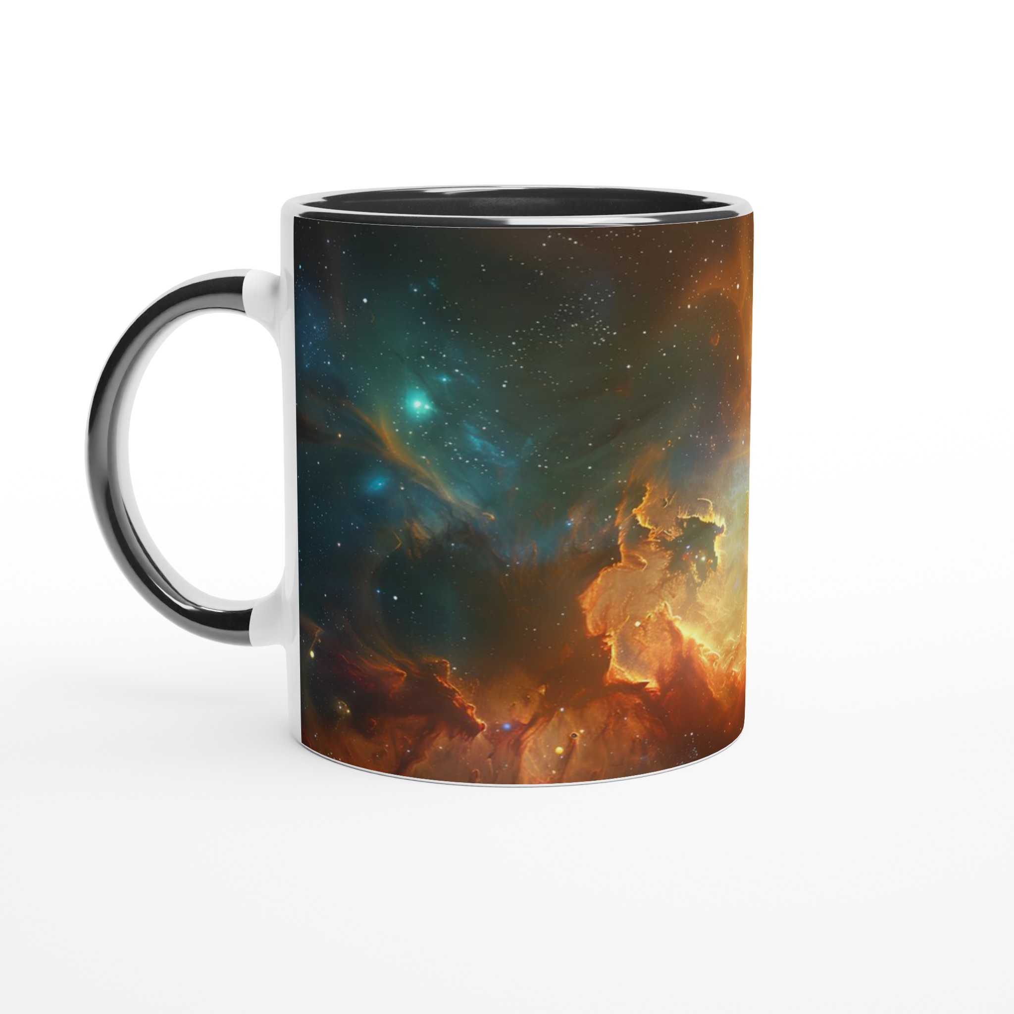 Kosmisk Soluppgång Keramikmugg – 11 oz Mugg med Vibrant Rymdkonst i Sju Färgval 7 1e9cf60c-adbf-425b-bb9a-6cb97ef357a6
