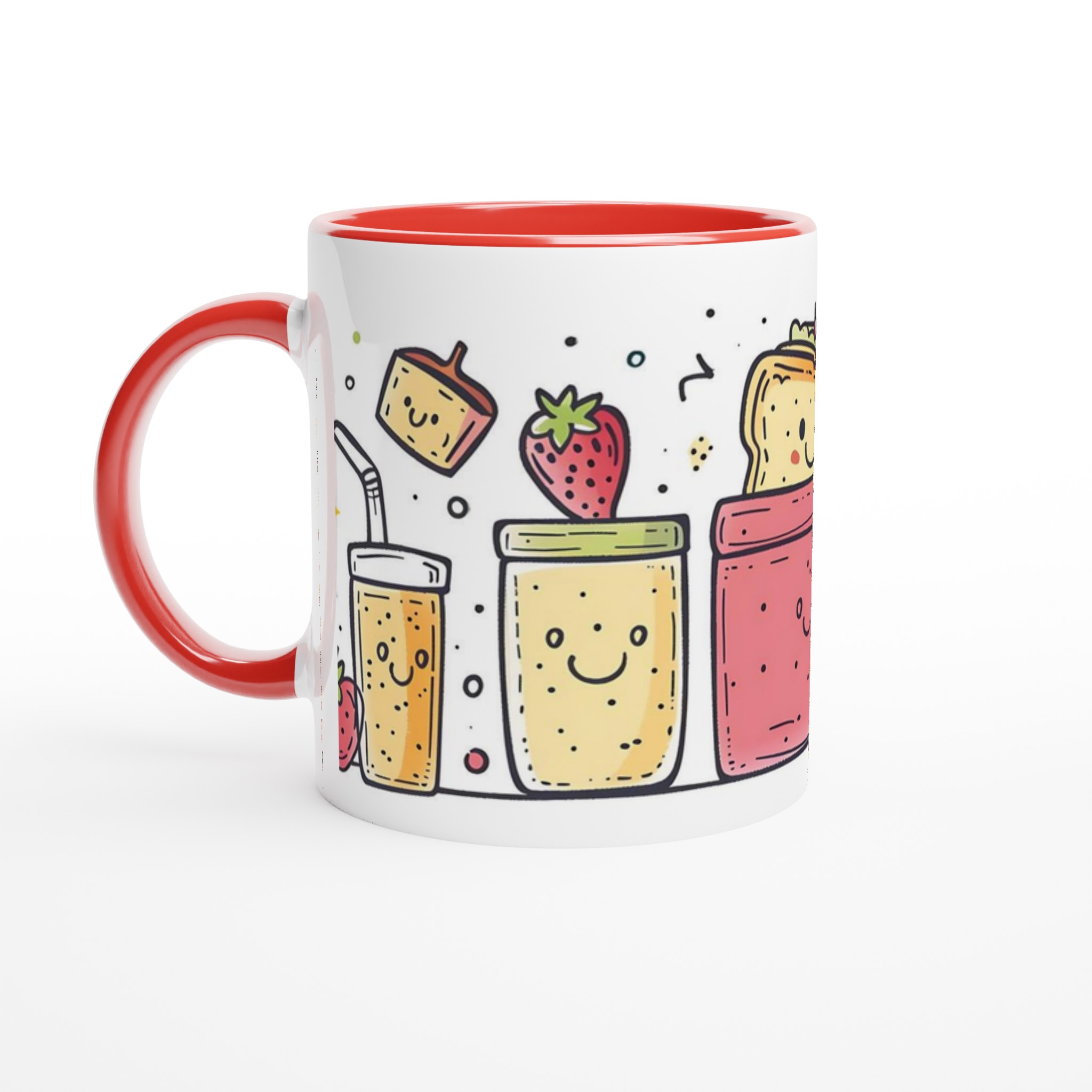 Glad Frukt & Lunchbox Keramisk Mugg – Färgglad och Charmig 11oz Kaffekopp för En Lekfull Vardag 2 1ea85057-c9a1-4d33-ae28-e3f348355a35