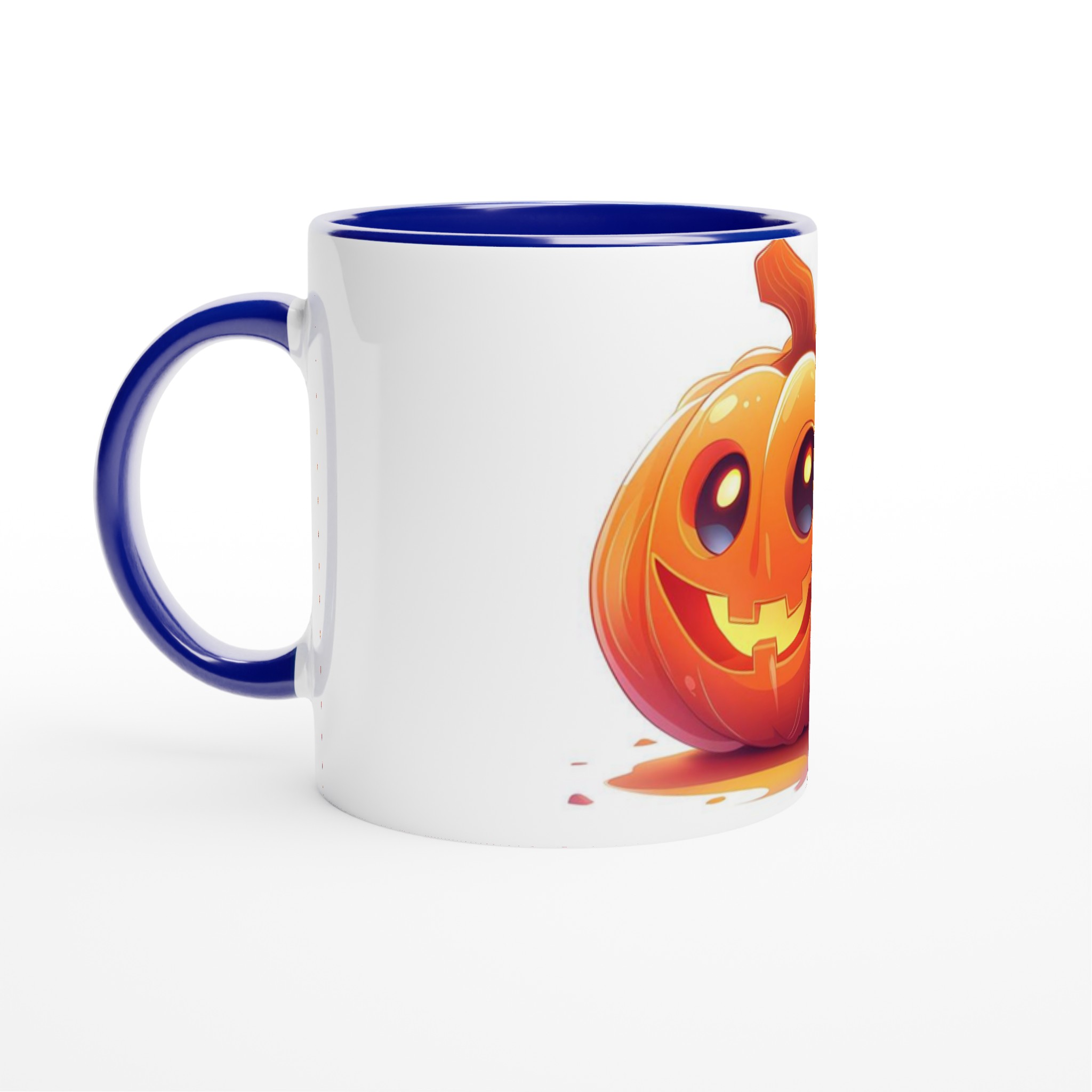 Busig Halloween Pumpa Mugg – Lysande Vit Keramisk Mugg för Skrämmande Goda Drycker 4 1ed5f30b-645f-4e5b-91a1-a87f4cd0374f