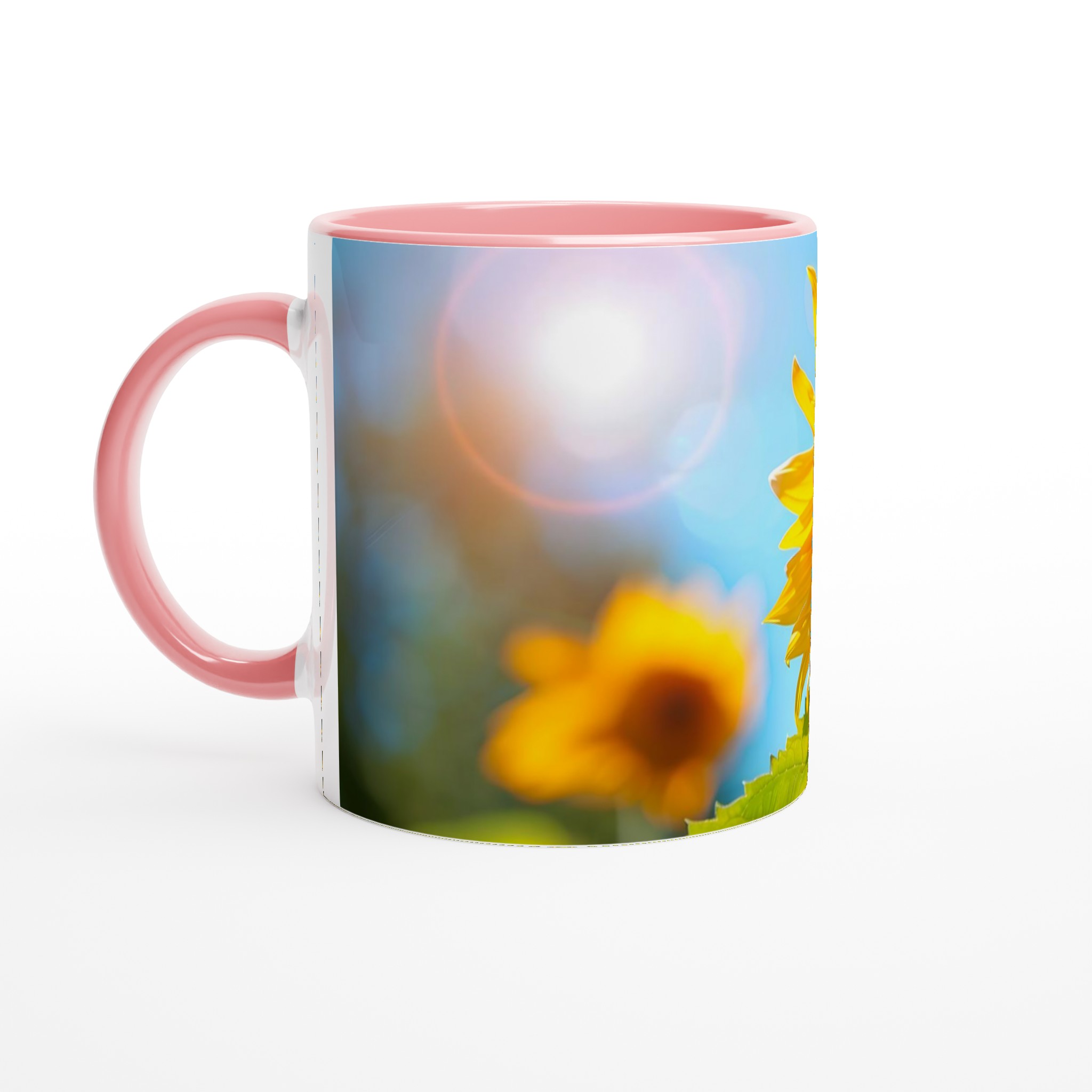 Solkysst Solros Mugg - Personlig Keramikmugg i 7 Livfulla Färger 6 1f090174-9c03-4bb2-8858-0510a0dd1ddb
