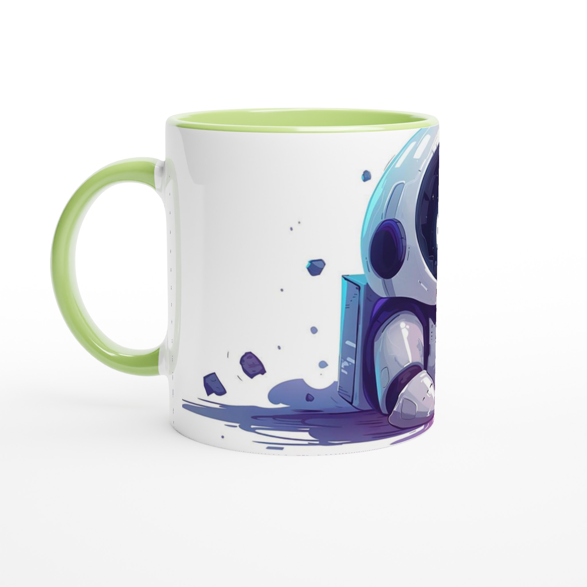 Cosmic Cutie Robot Mugg - Unik Keramisk Mugg med Astronautdesign i 7 Färger 3 1f238c96-bece-4c21-8029-ba9d2fbd4ce7