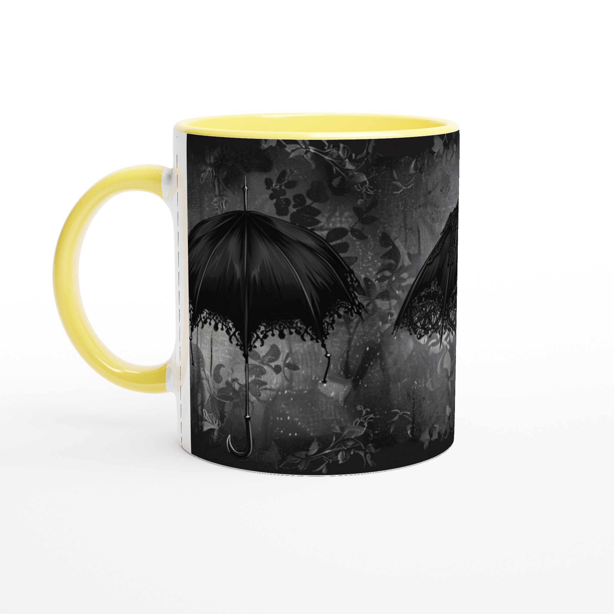 Gotisk Paraply Mugg – 11oz Keramikmugg med Mystisk Design i ditt val av Färg 5 2061da4d-30c1-47a4-8686-37c2a798a74c