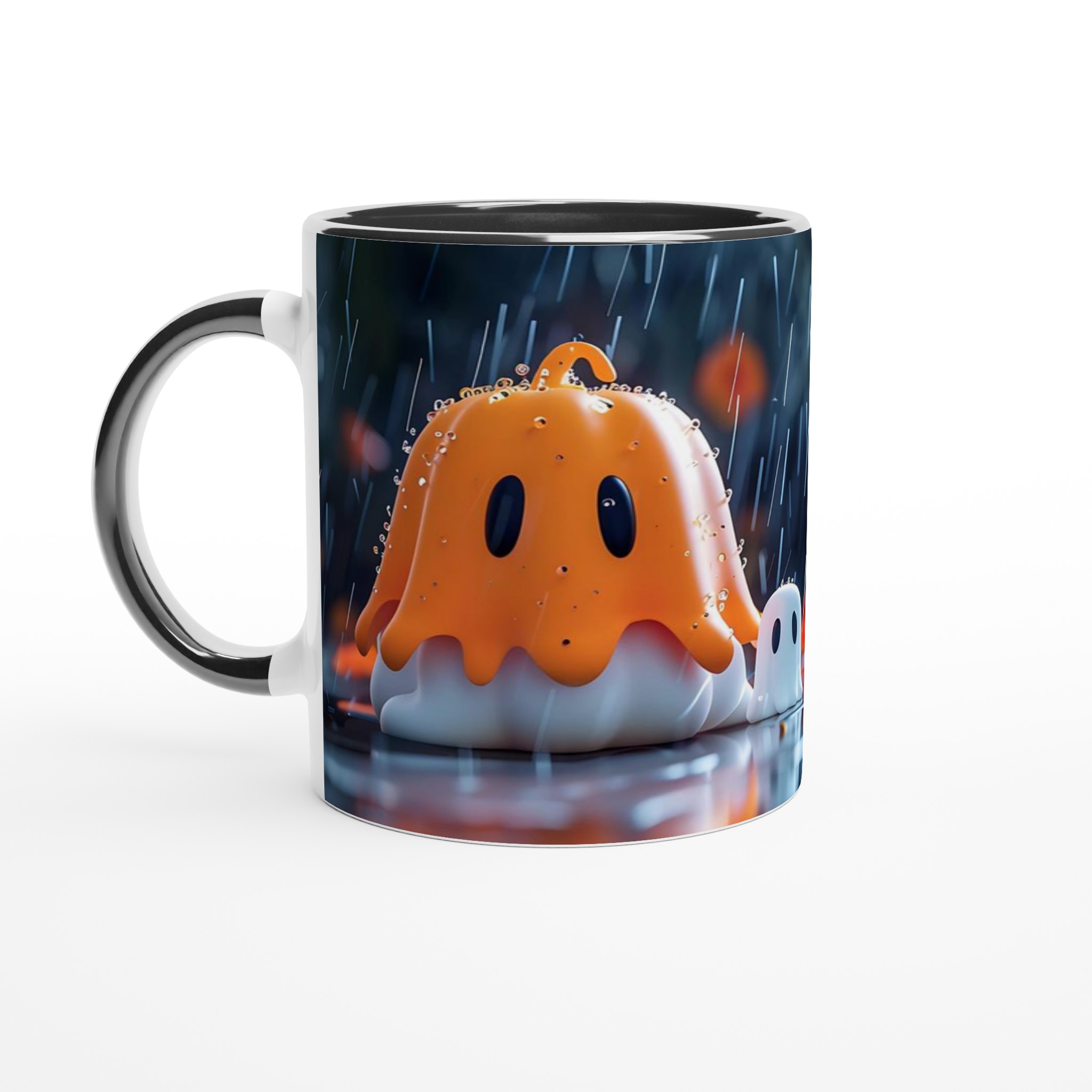 Söt Liten Spökmugg – 11oz Keramikmugg för kalla höstdagar, Välj bland 7 Färgstarka Nyanser! 7 20639f2b-d949-41f6-9dee-390b8a58d332