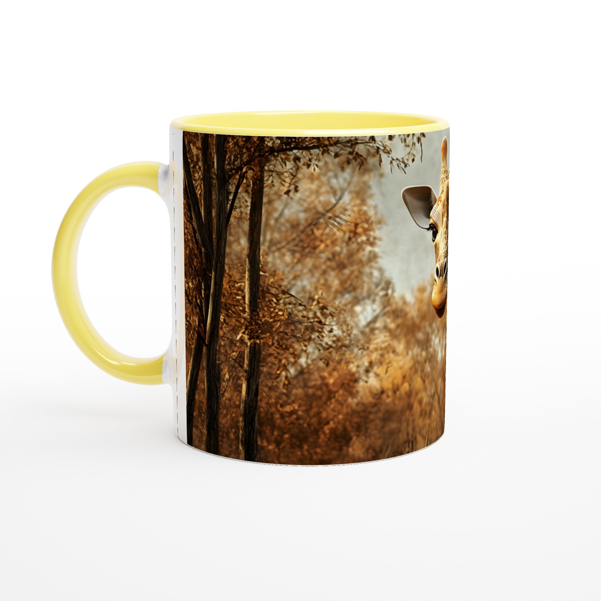 Majestätisk Giraff 11oz Keramisk Mugg – Anpassa Din Vilda Design i Flera Färger! 3 20802055-af08-4703-9e3f-44f12fed1358